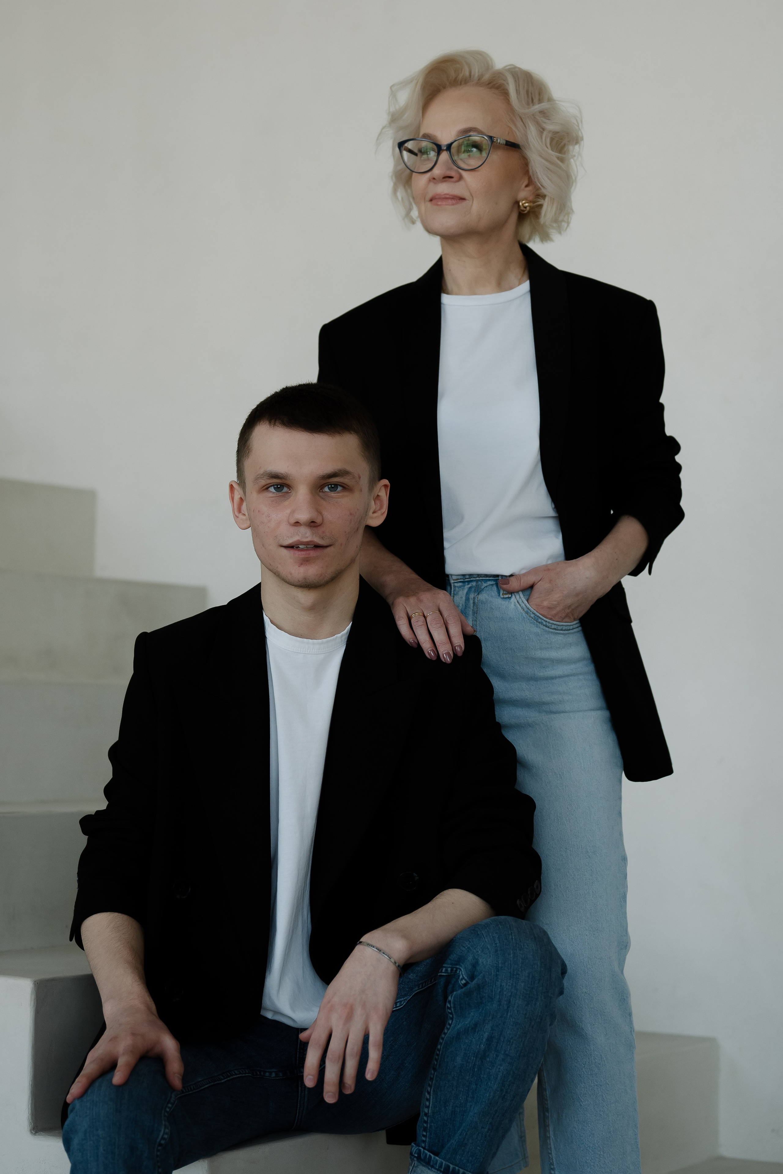 Мама и сын. Портретный фотограф Ксения Люндовская