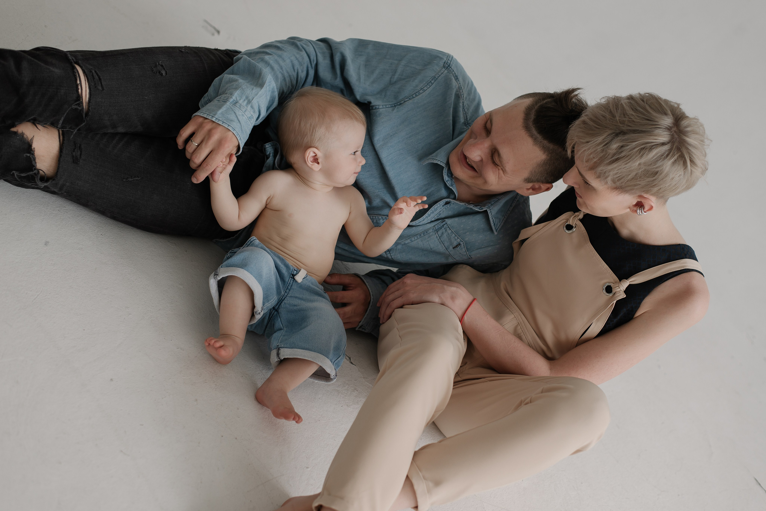 Родион, Ольга и Елисей. Портретный фотограф Ксения Люндовская