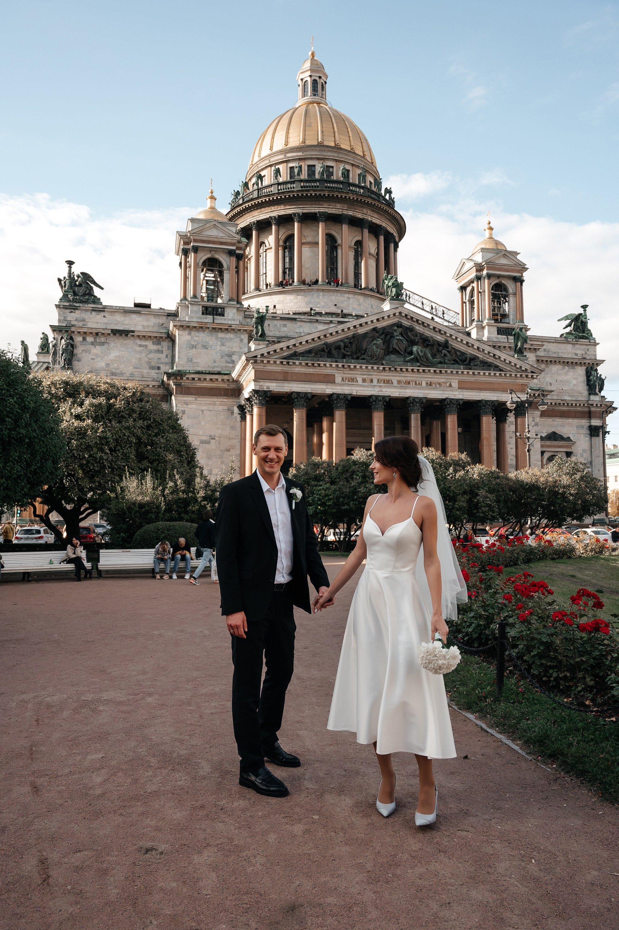 Свадебная фотопрогулка. Свадебный и семейный фотограф из Санкт-Петербурга Климов Анатолий