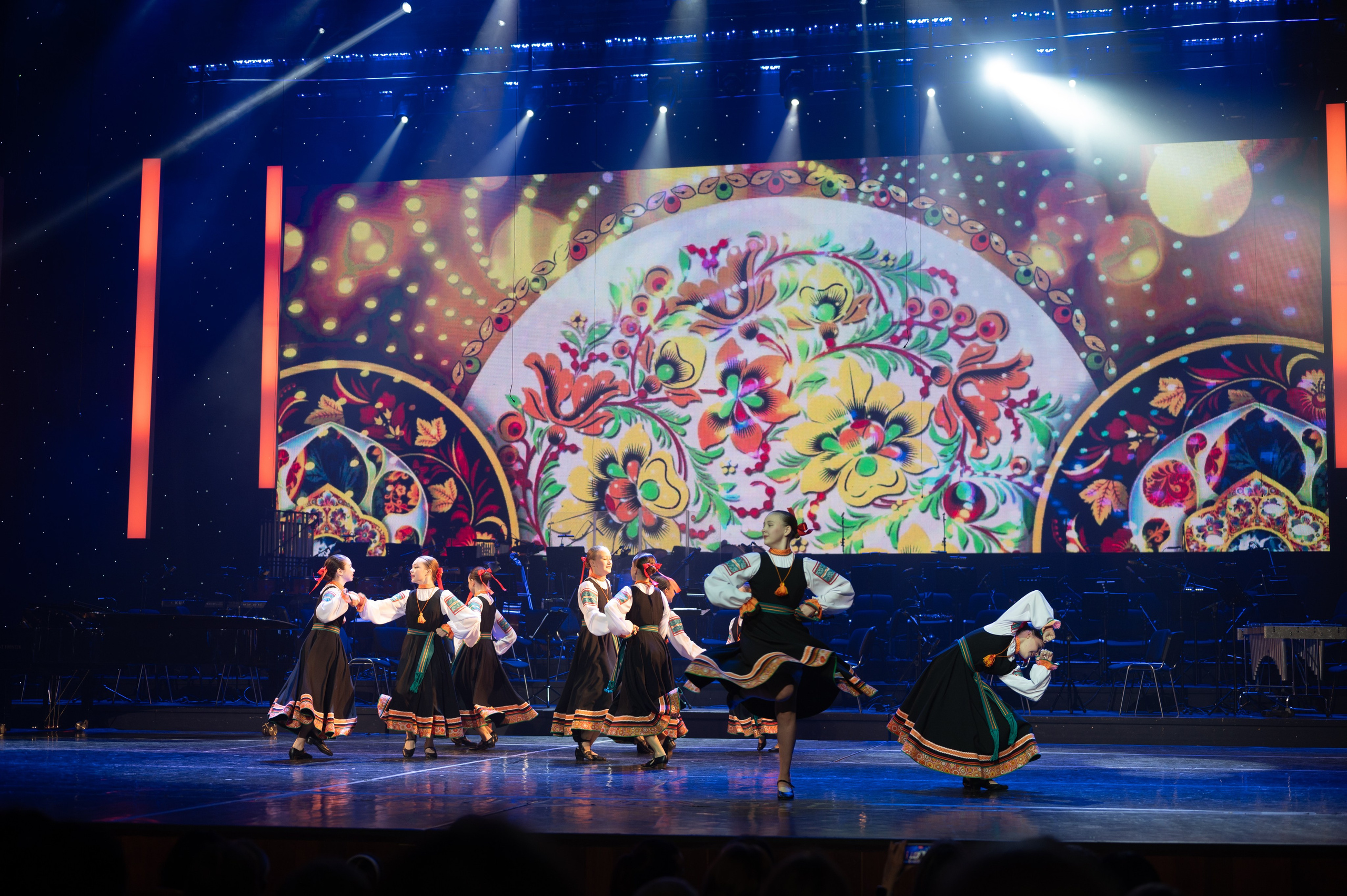 Отчетный концерт ДШИ «Гармония» «Зимняя гармония». Фотограф новорожденных, семейный детский в Тюмени Татьяна Морозова