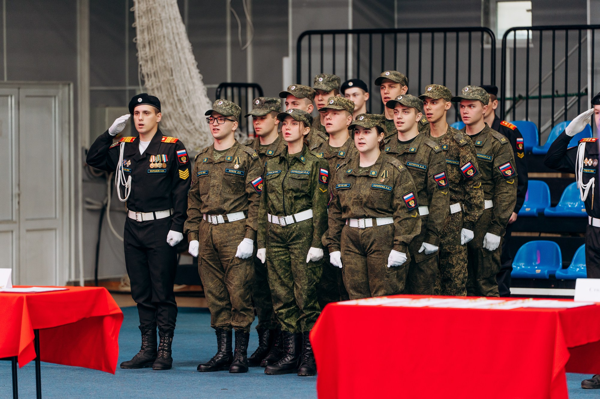 Принятие присяги кадетами. Свадебный и репортажный фотограф в Ярославле Евгений Сальников