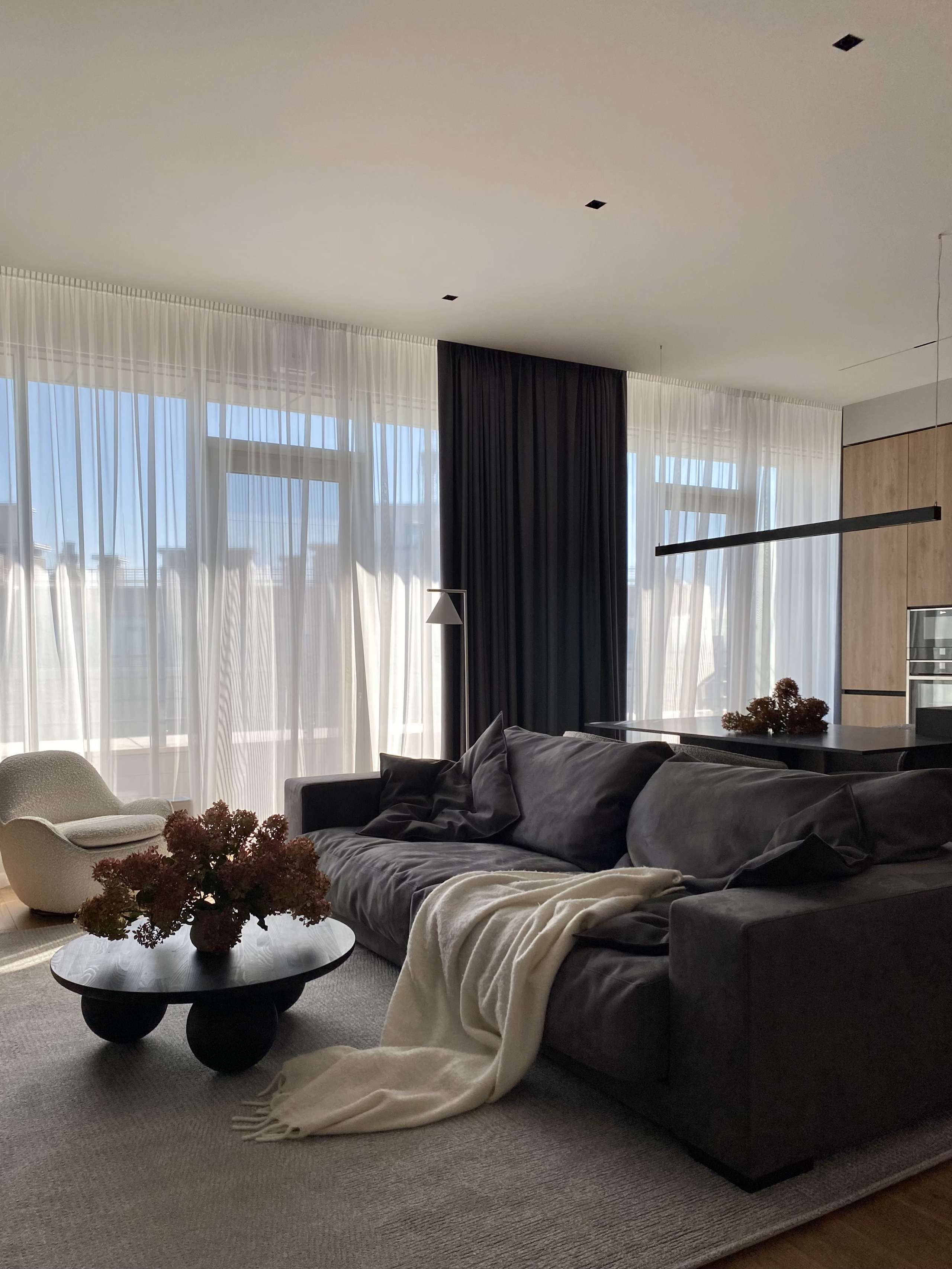 Квартира с видом на Неву, 140 м². Дизайнер интерьера, Санкт-Петербург