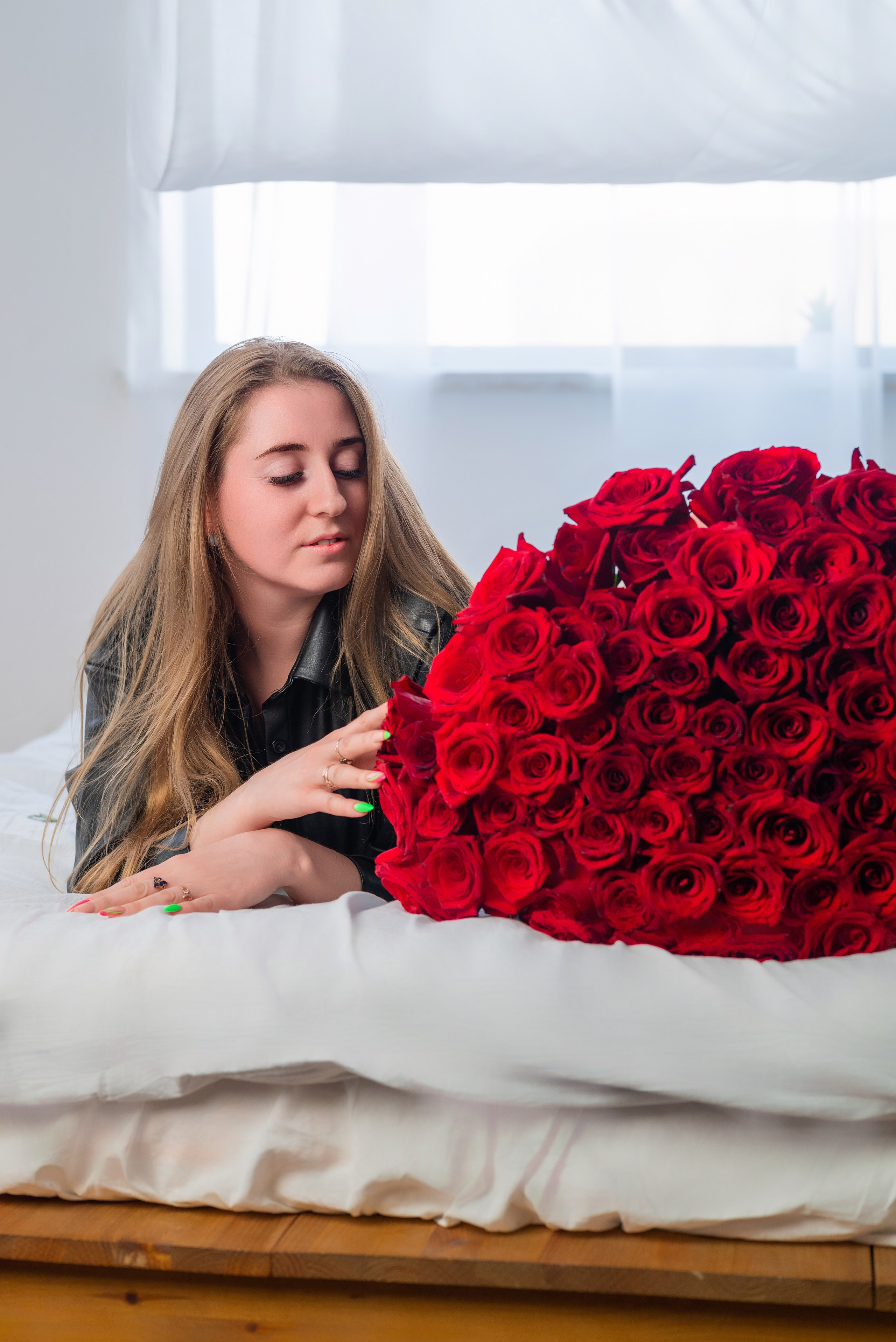 Фотопроект *101 красная роза* 2023 г. Фотограф в городе Салават