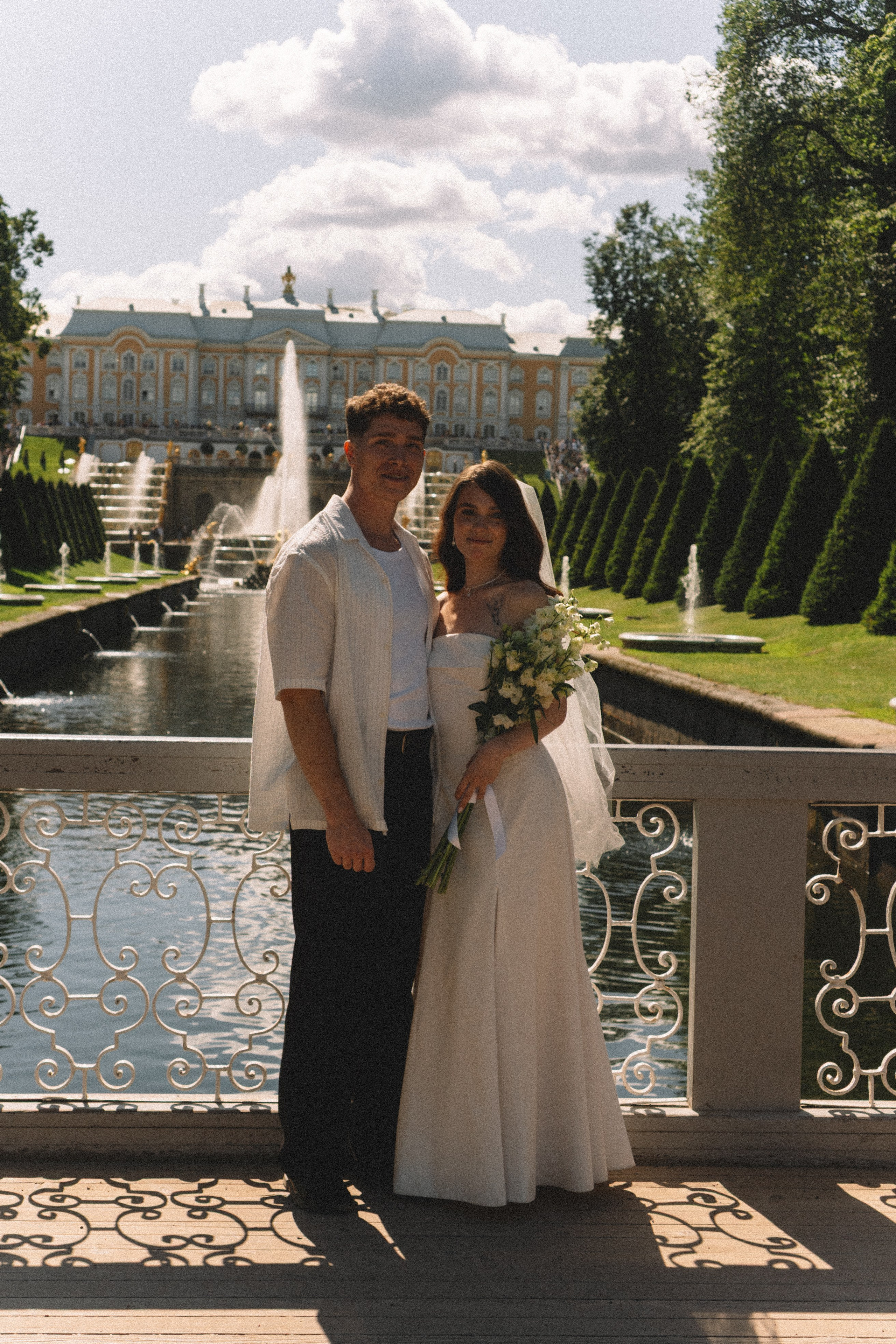 СВАДЕБНАЯ СЬЕМКА В ПЕТЕРГОФЕ И СЬЕМКА РЕПОРТАЖА В ЗАГСЕ ПЕТЕРГОФА. Профессиональный фотограф, Санкт-Петербург — Виктория Богомолова