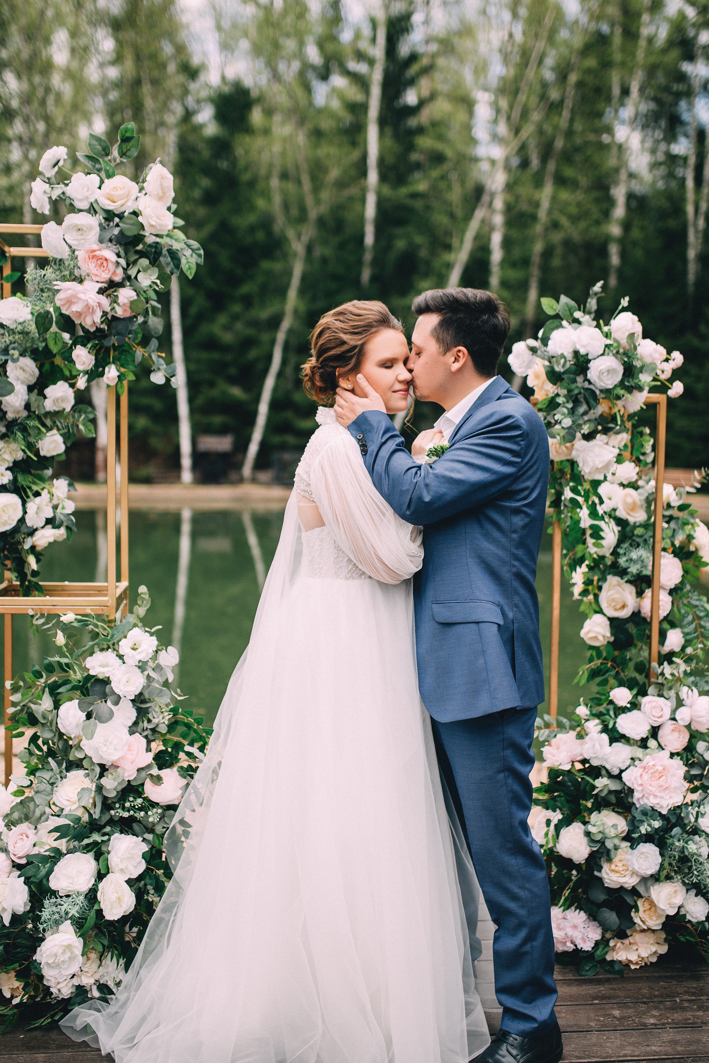 Свадьба Ани и Андрея за городом. Фотограф Дарья Воскресенская в Москве