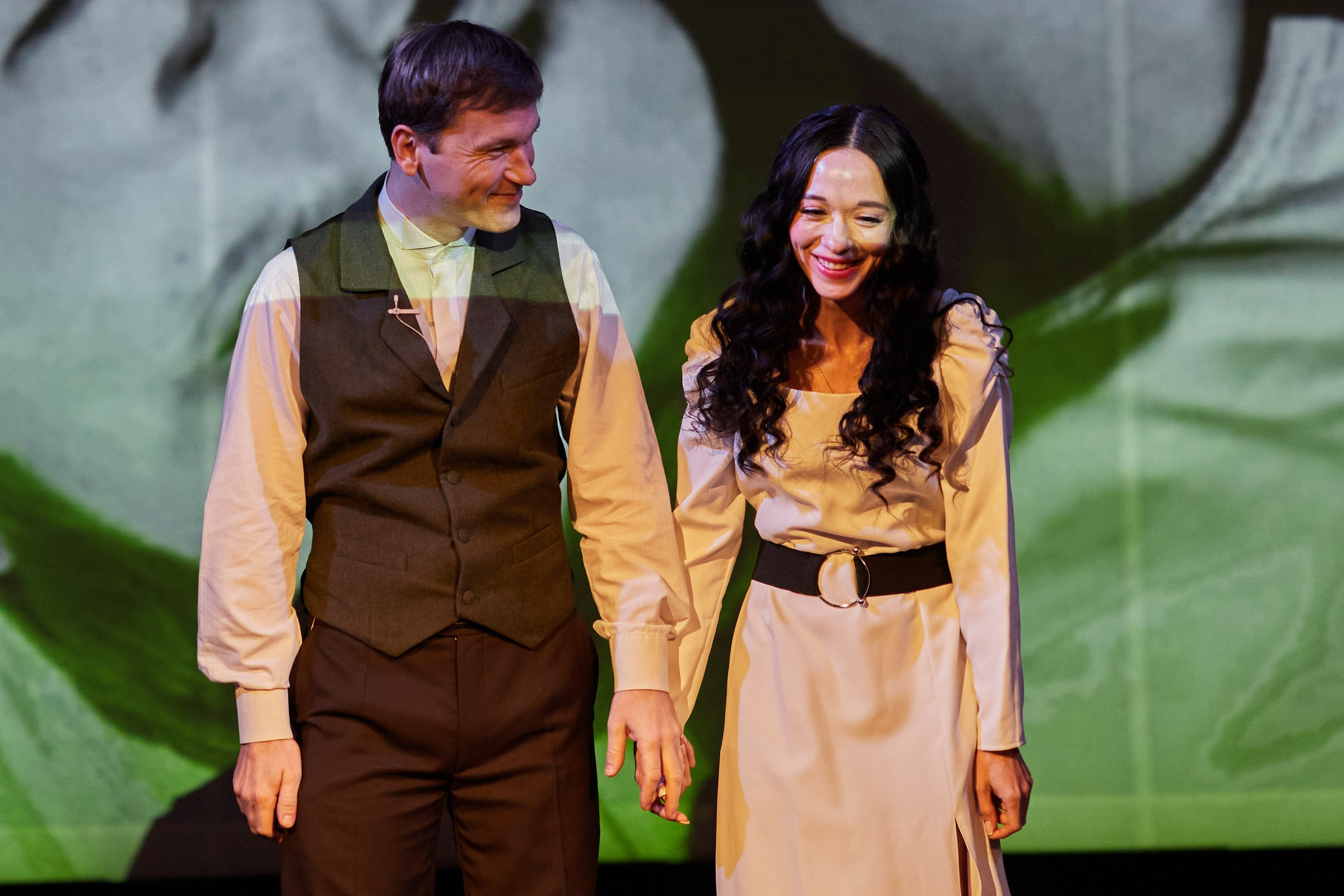 «Театральные тайны» с Григорием Гибертом — Виталий и Ольга Стеблецовы. Фотограф Юлия Маринина