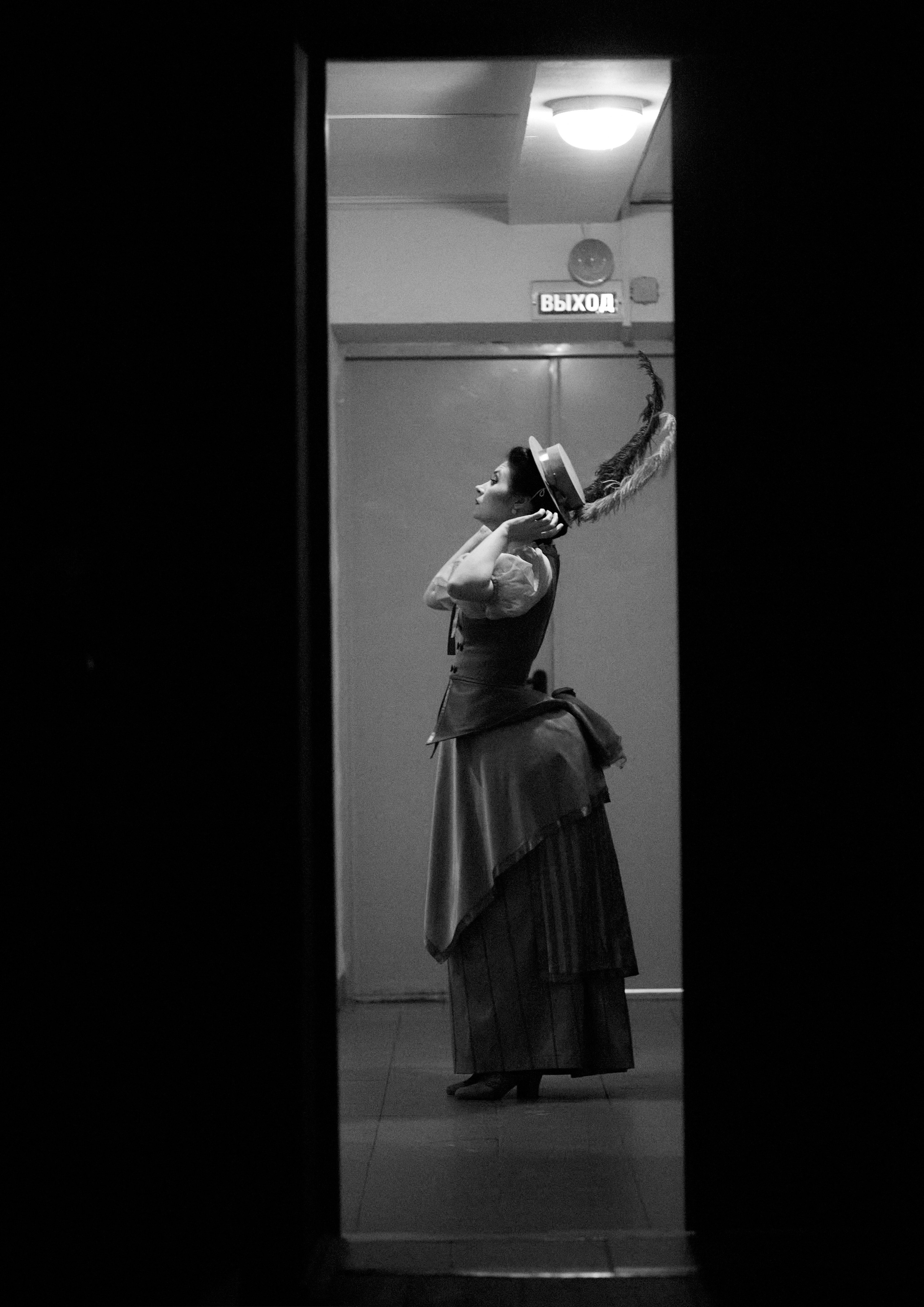 За кулисами. Фотограф Юлия Маринина