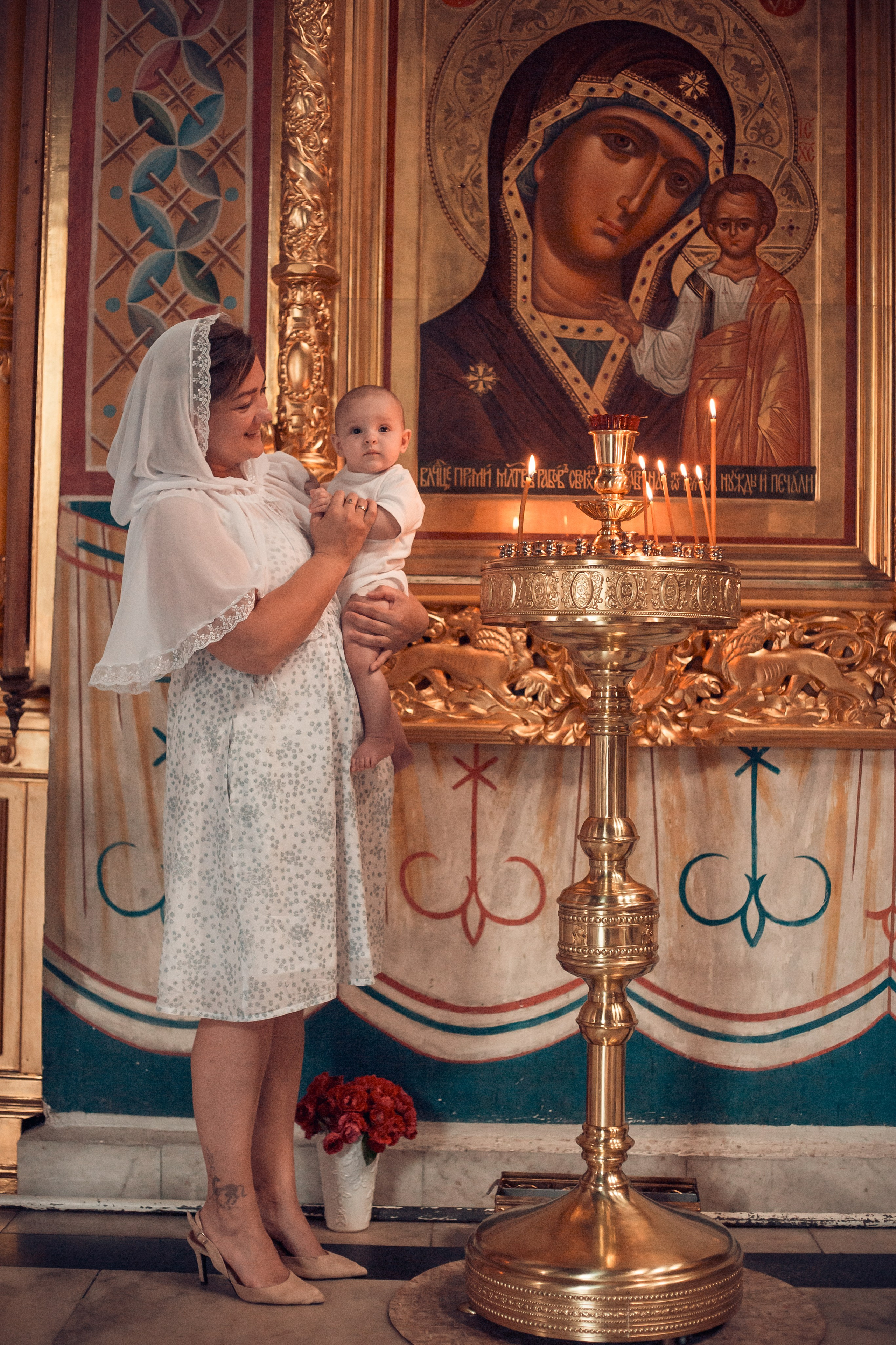 Крещение Татьяны в Свято-Троицком кафедральном соборе Калуги