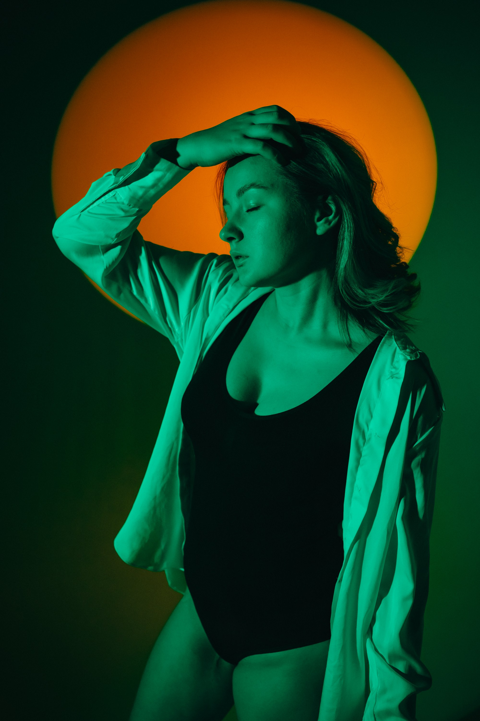 Цветной свет. Наталья. Фотограф Яна Савина