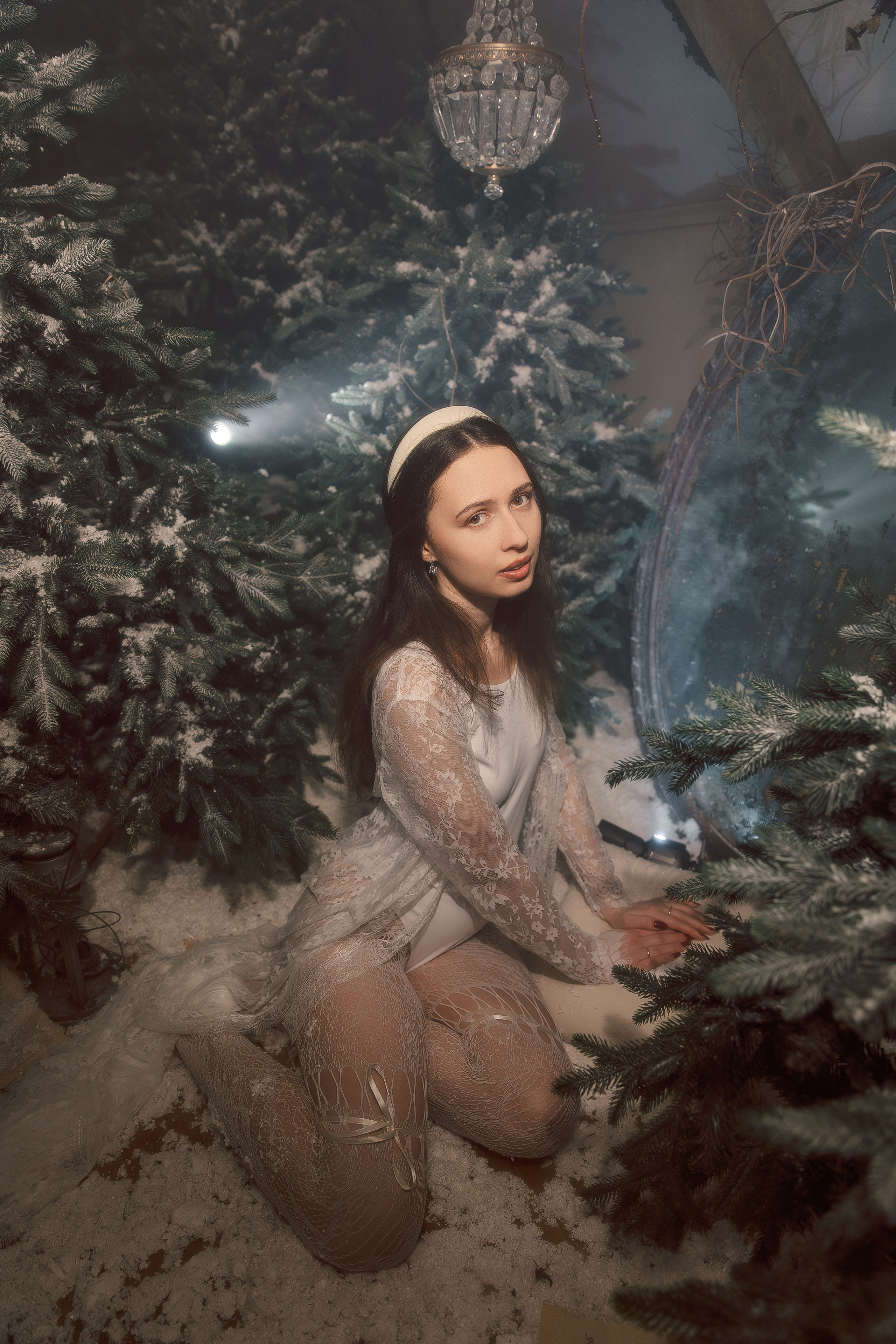 Зимняя сказка на чердаке. Семейный и женский фотограф в Москве Надежда Воробьева