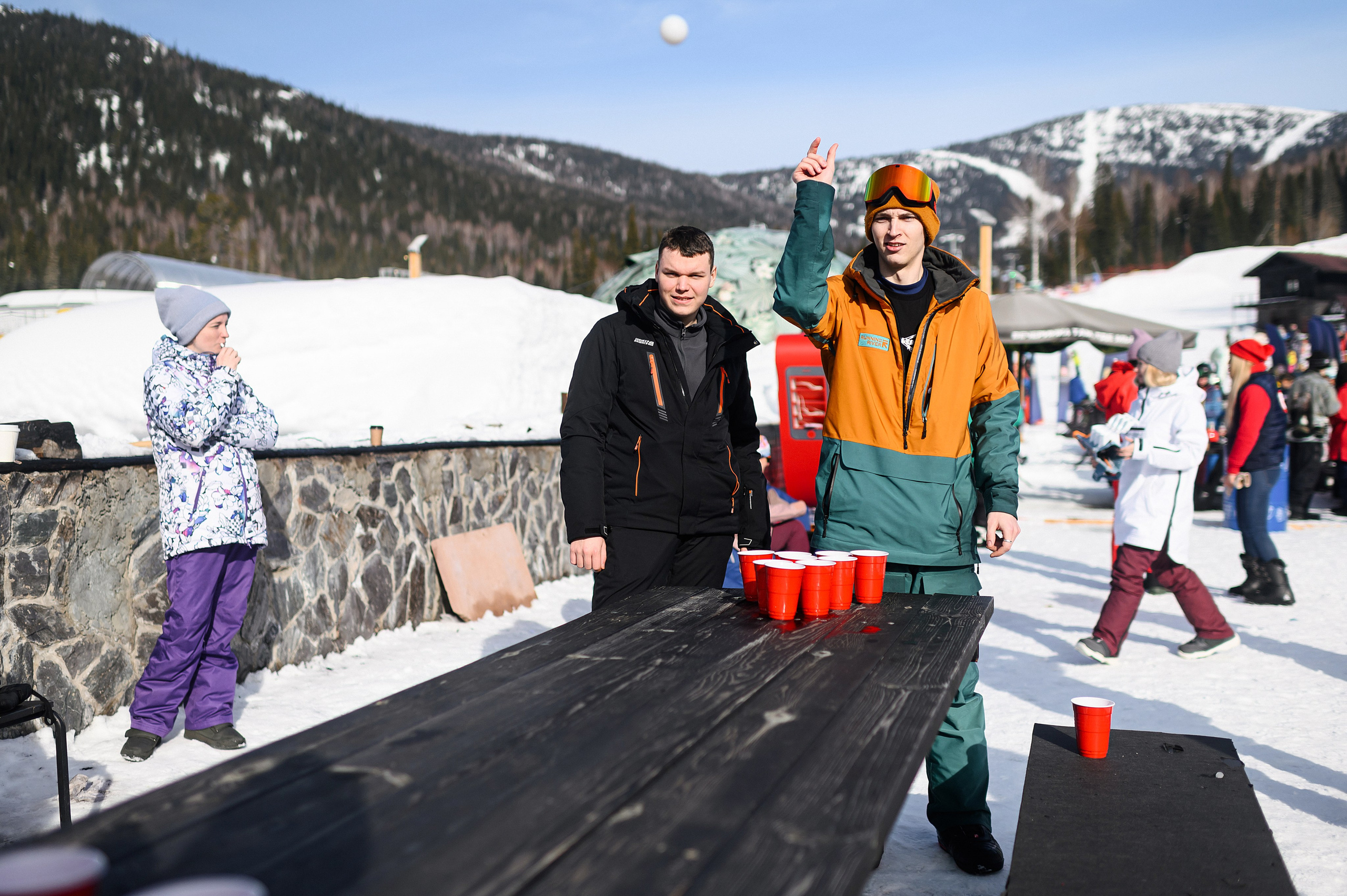 Съемка для Омского бекона