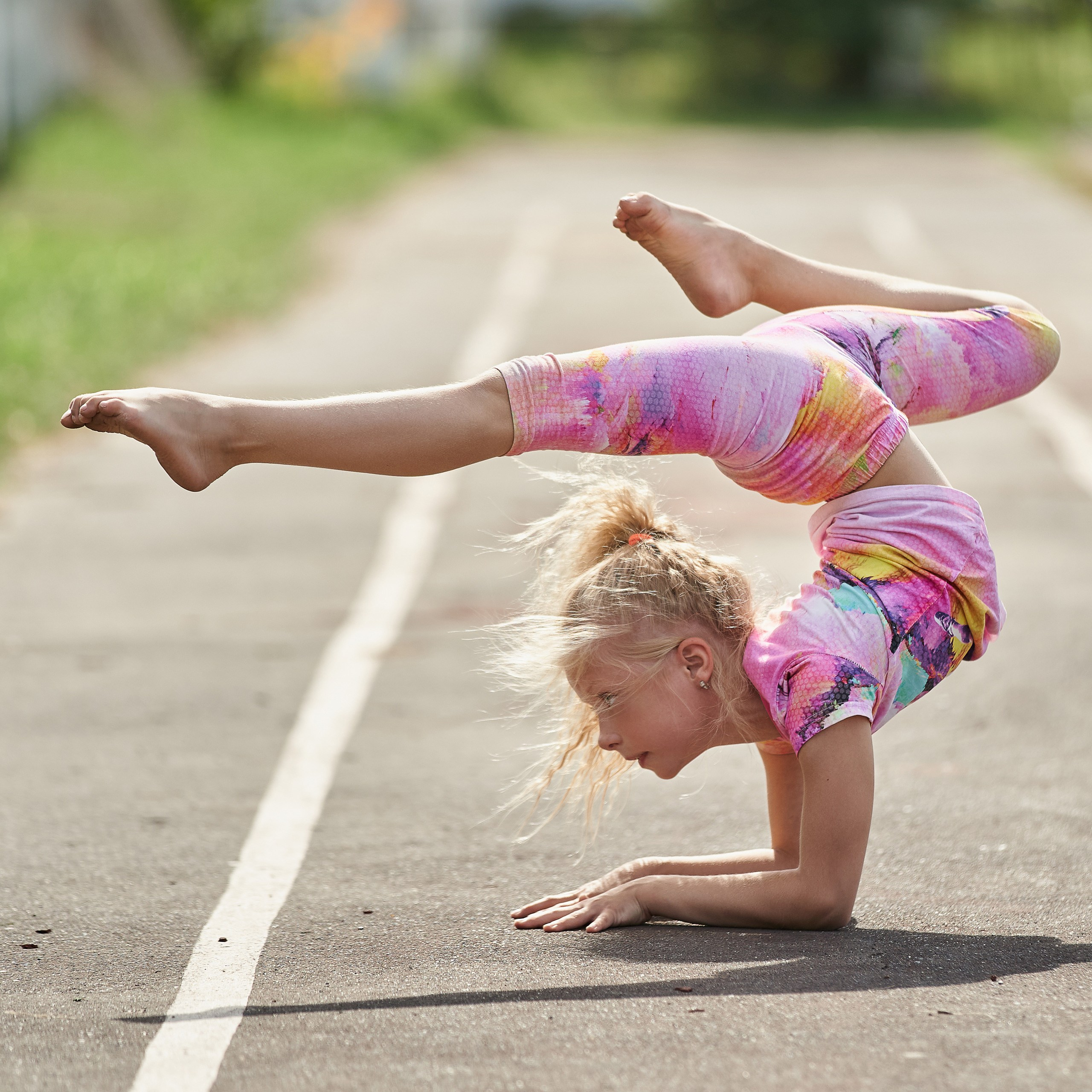 Спортивная фотосессия гимнасток и танцоров в Заволжье. Фотограф в Заволжье Алексей Шабалин