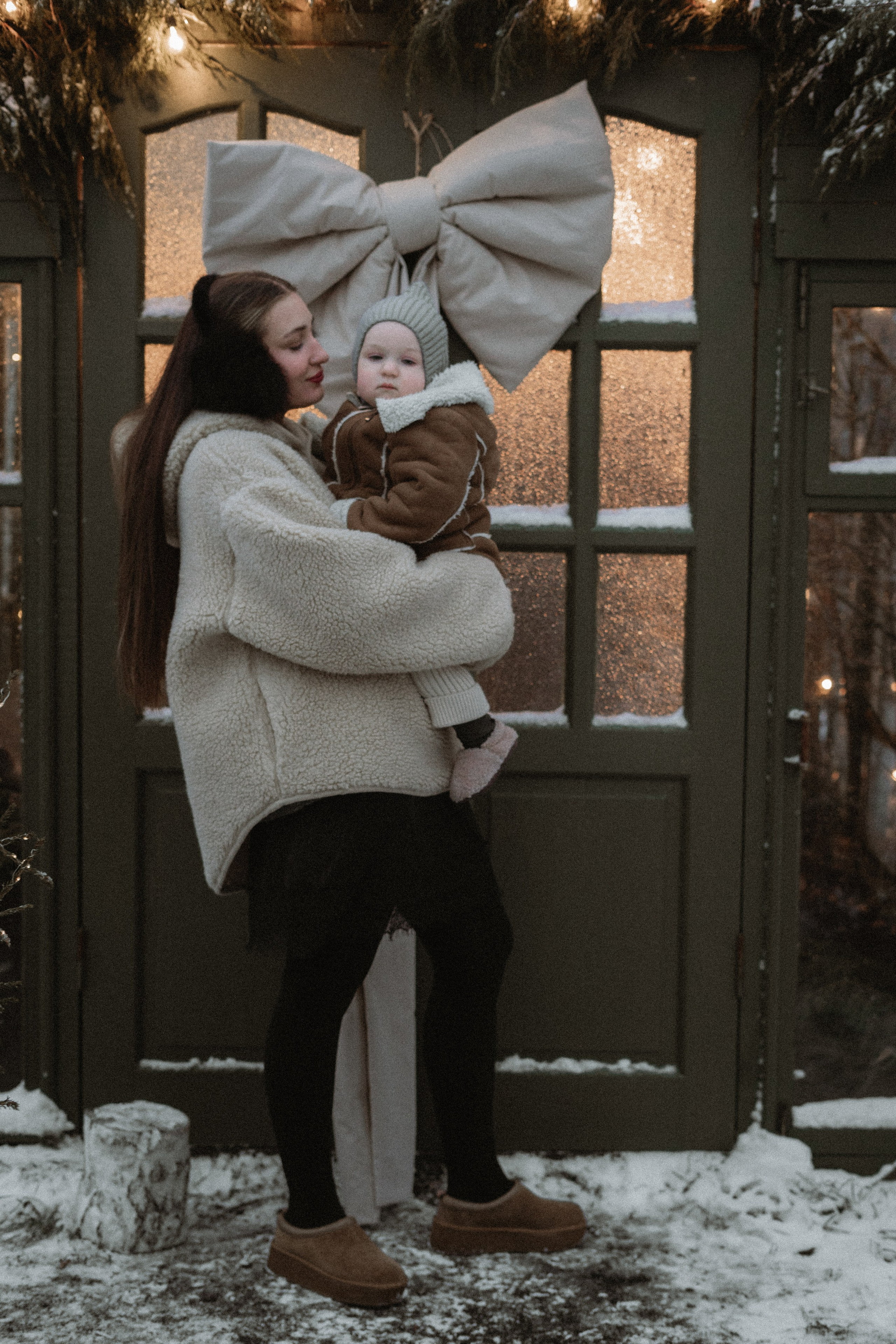 Новый год на даче. Семейный фотограф в Челябинске Юлия Короткова