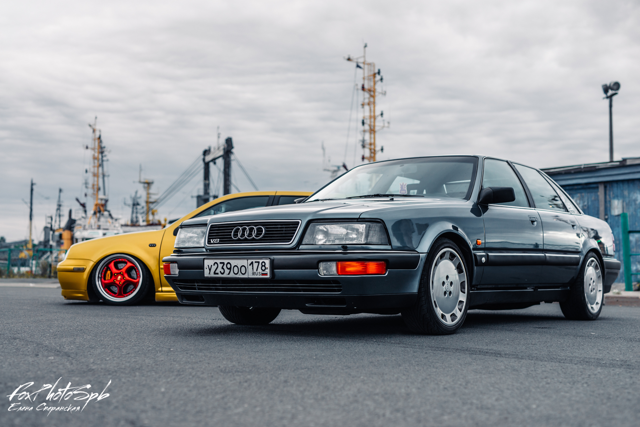 Volkswagen Golf Lemonade. Фотограф в Санкт-Петербурге и Ленинградской области