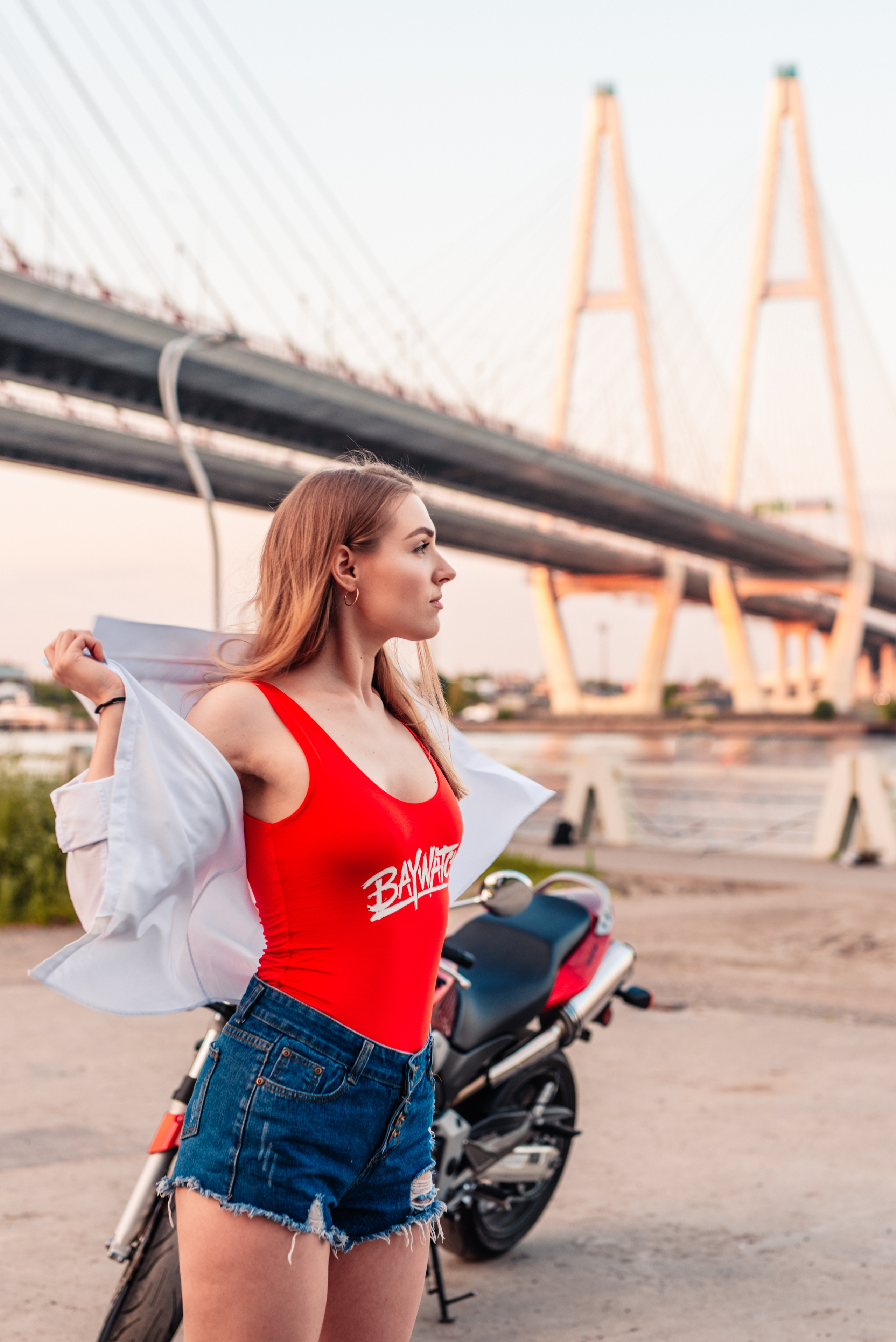 Светлана и HONDA. Фотограф в Санкт-Петербурге и Ленинградской области