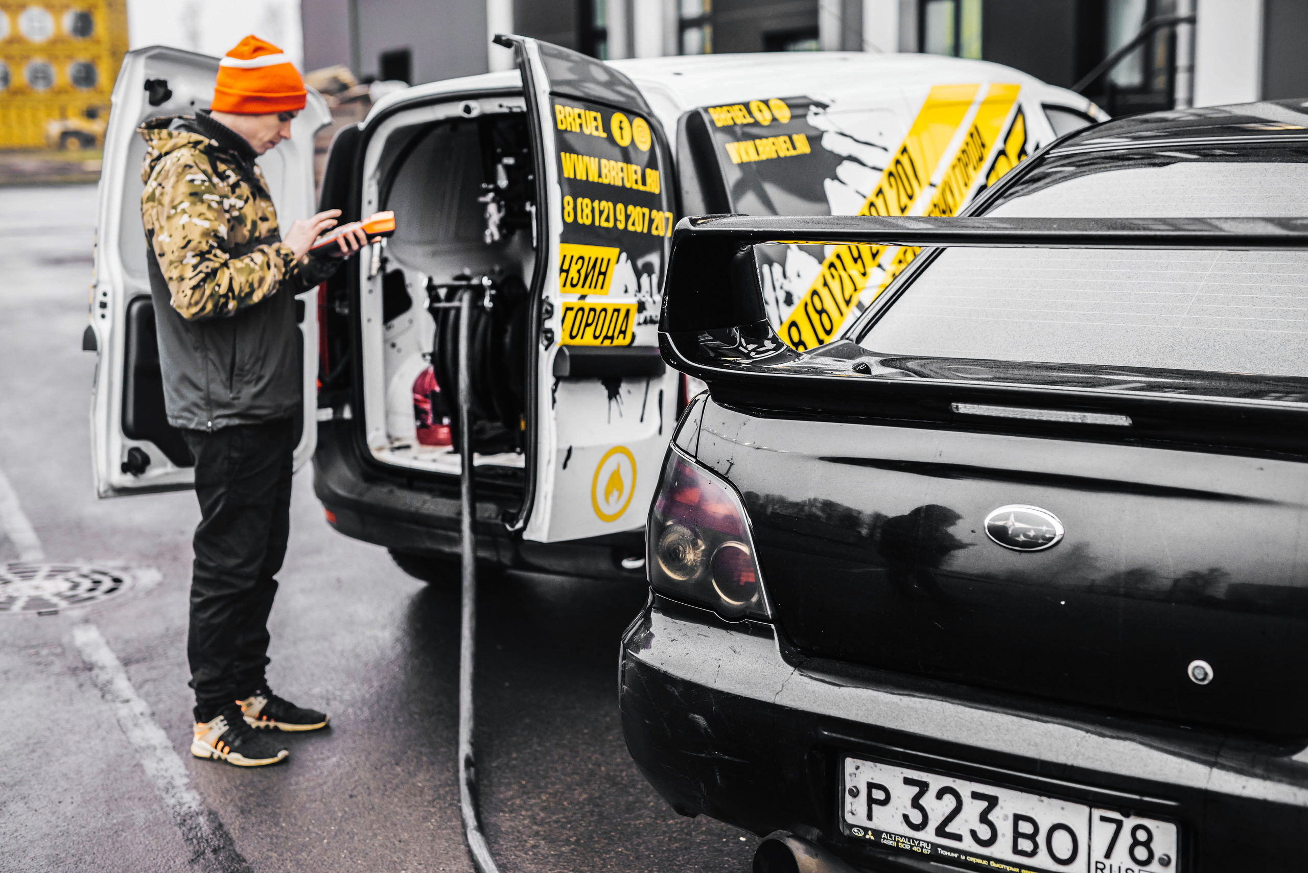 BR Fuel. Мобильные АЗС. Фотограф в Санкт-Петербурге и Ленинградской области