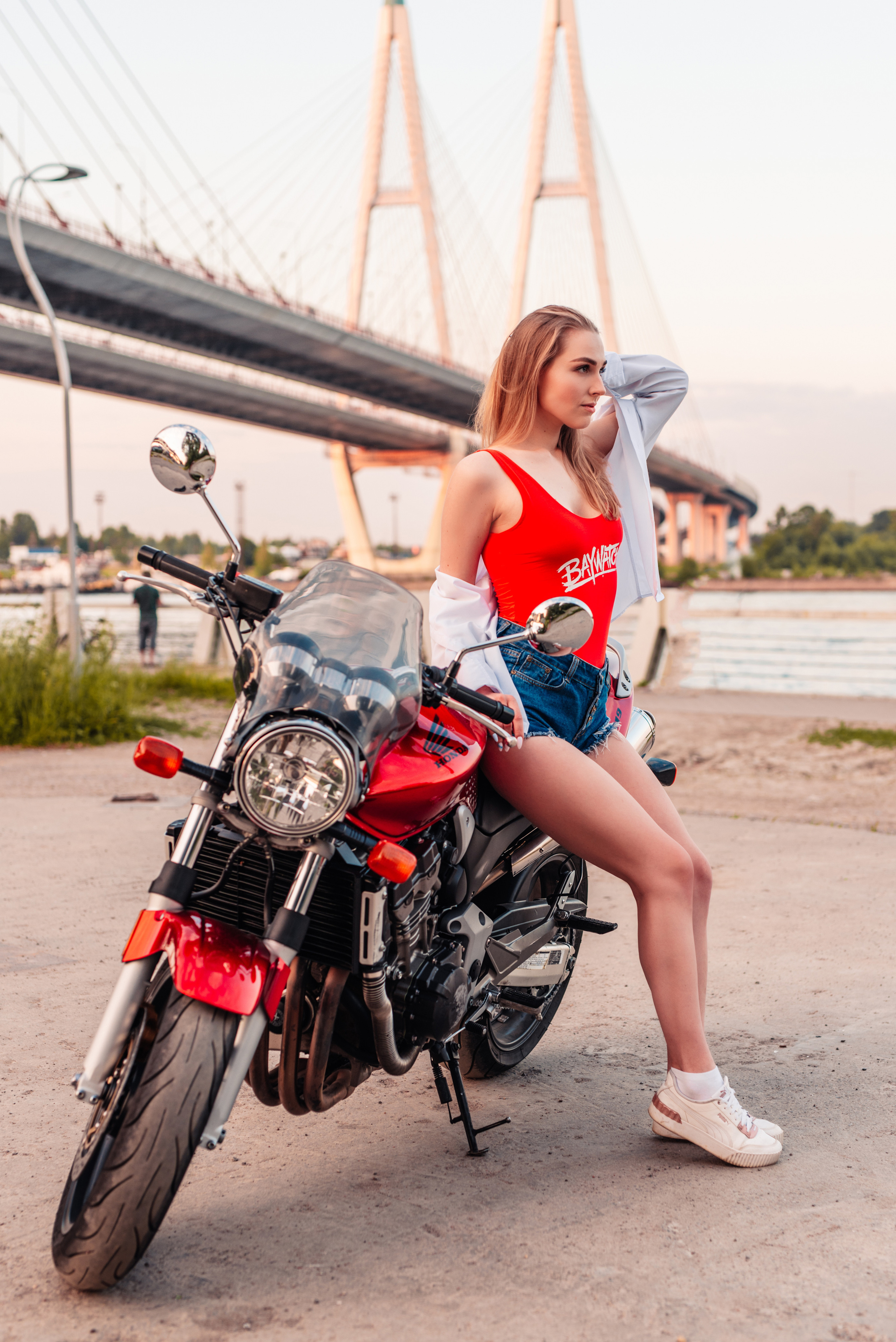 Светлана и HONDA. Фотограф в Санкт-Петербурге и Ленинградской области