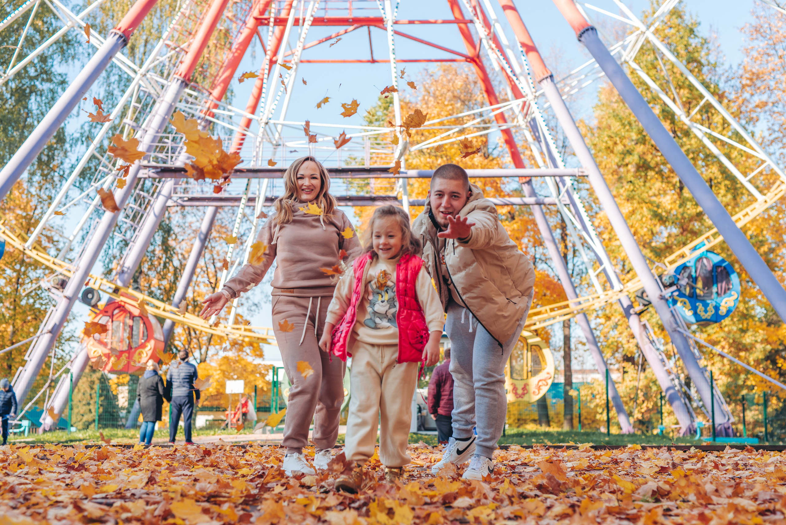 Осенний парк. Фотограф в Санкт-Петербурге и Ленинградской области