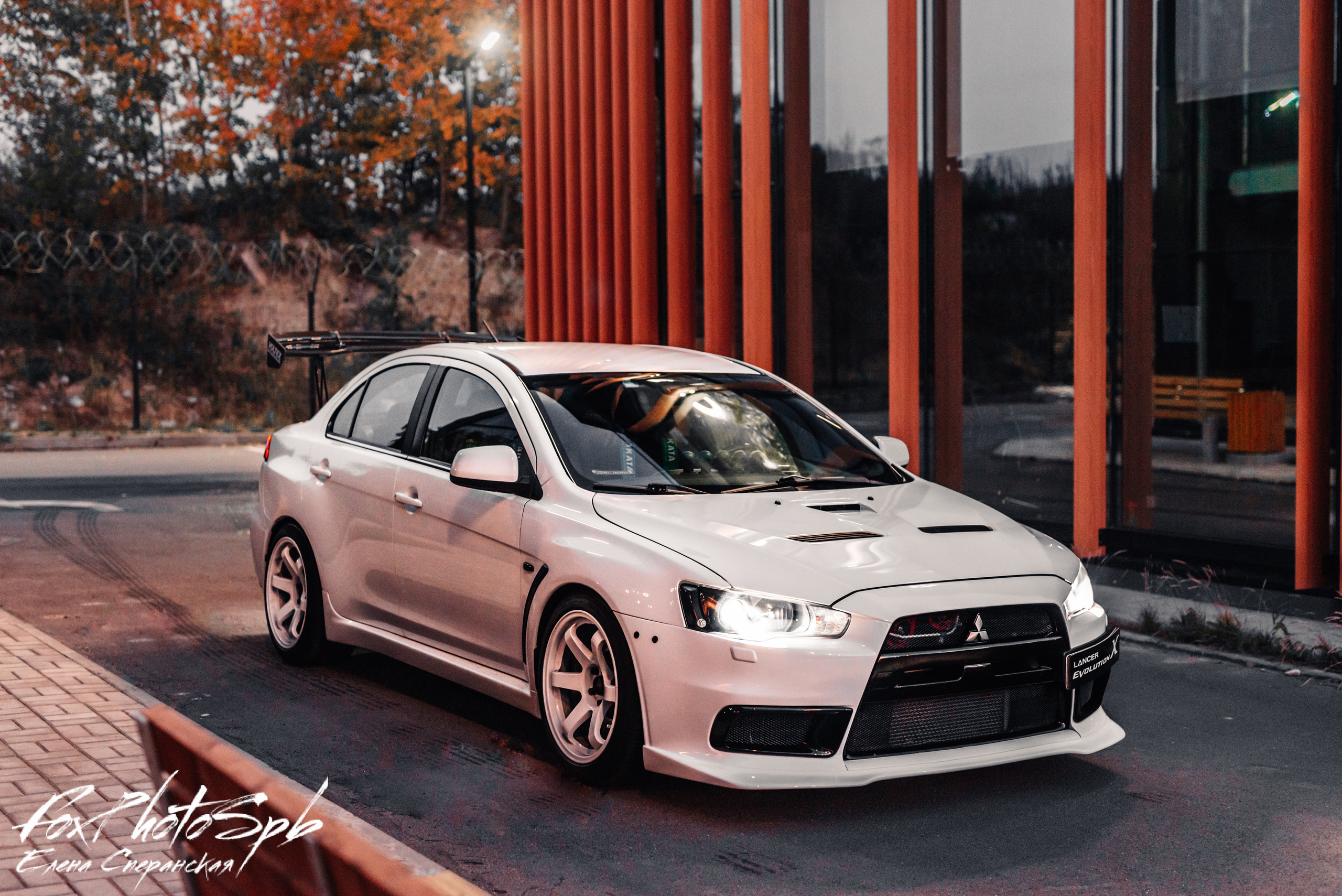 Mitsubishi Lancer Evolution X. Фотограф в Санкт-Петербурге и Ленинградской области
