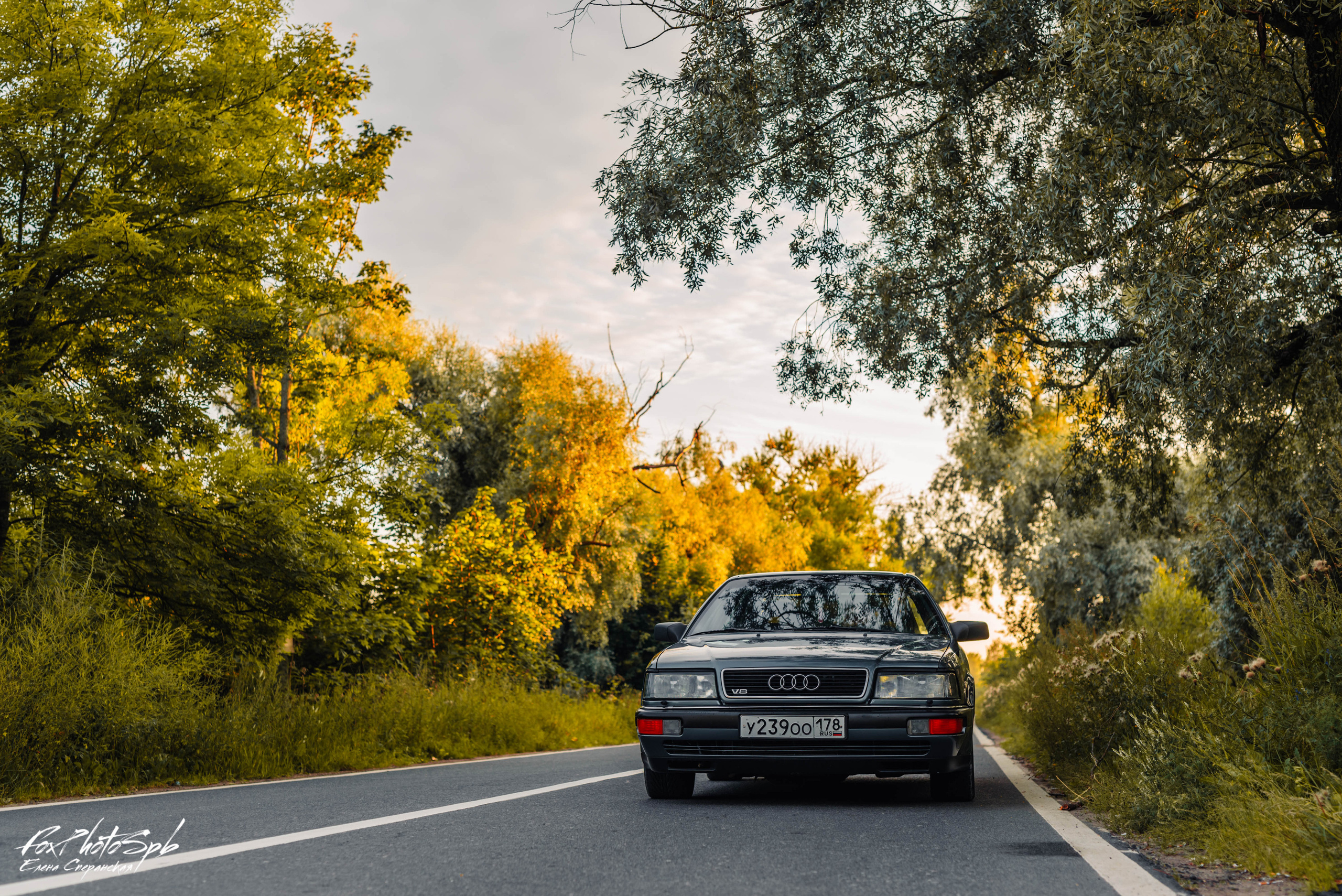 Audi V8. Фотограф в Санкт-Петербурге и Ленинградской области