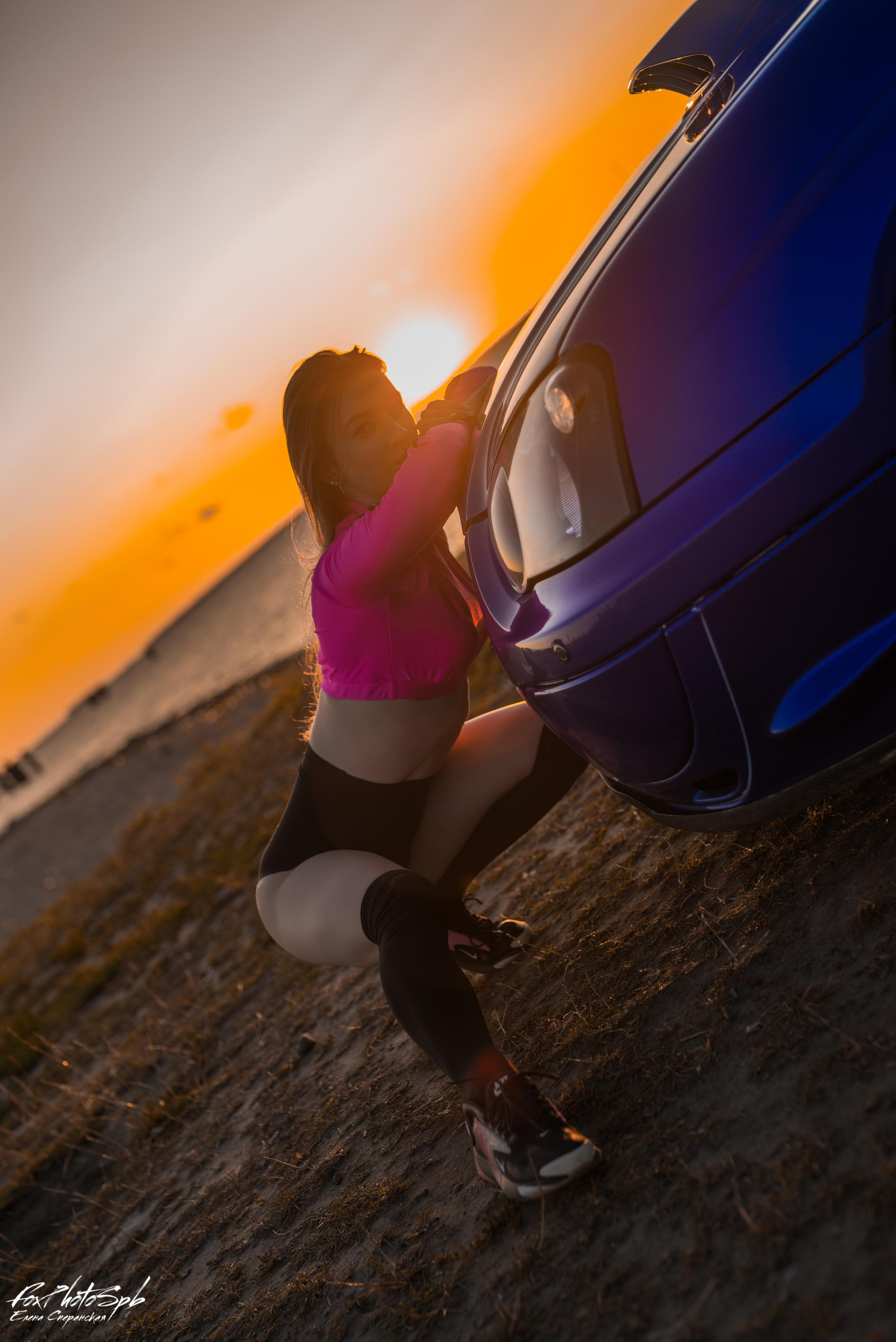 Тина и subaru. Фотограф в Санкт-Петербурге и Ленинградской области