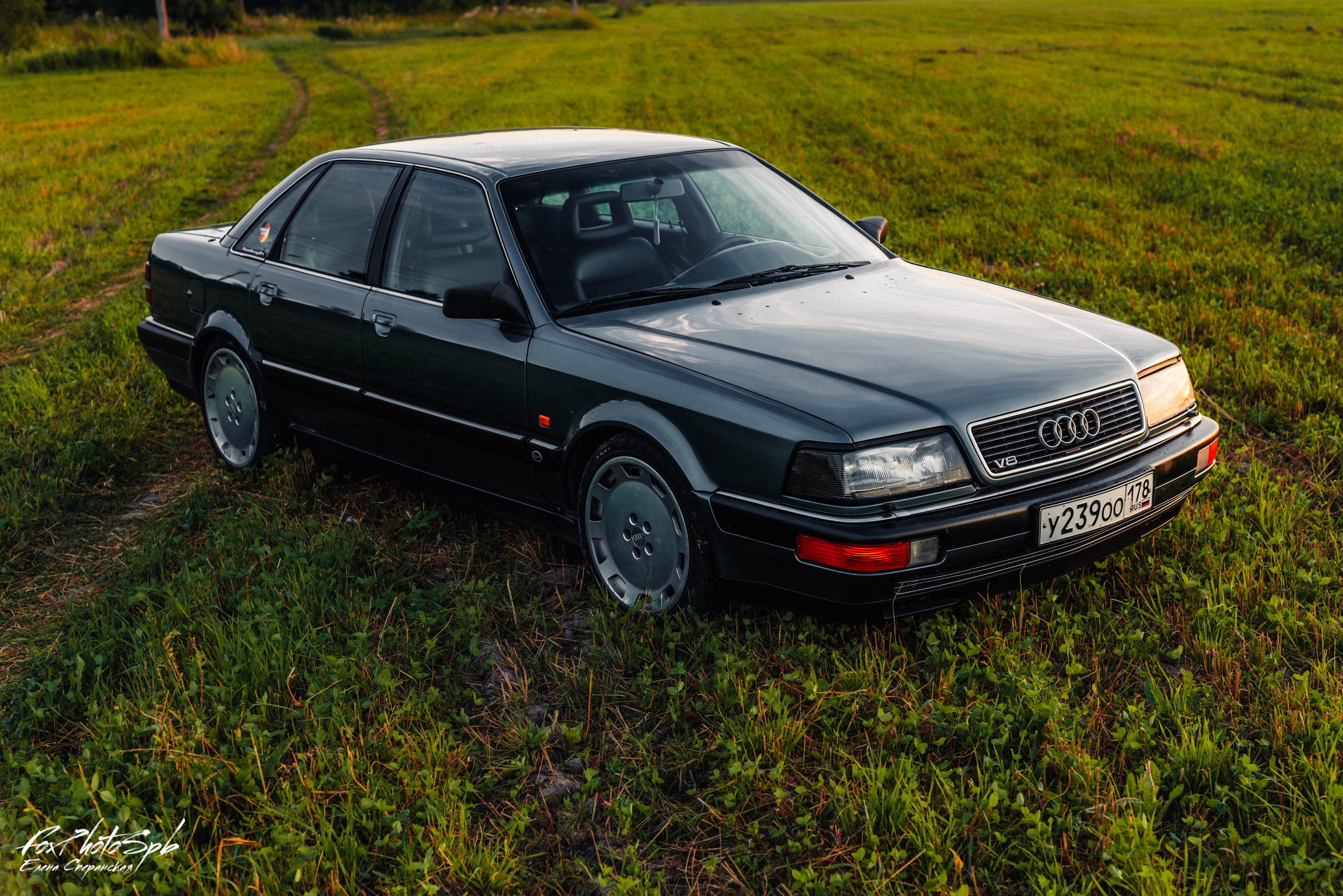 Audi V8. Фотограф в Санкт-Петербурге и Ленинградской области