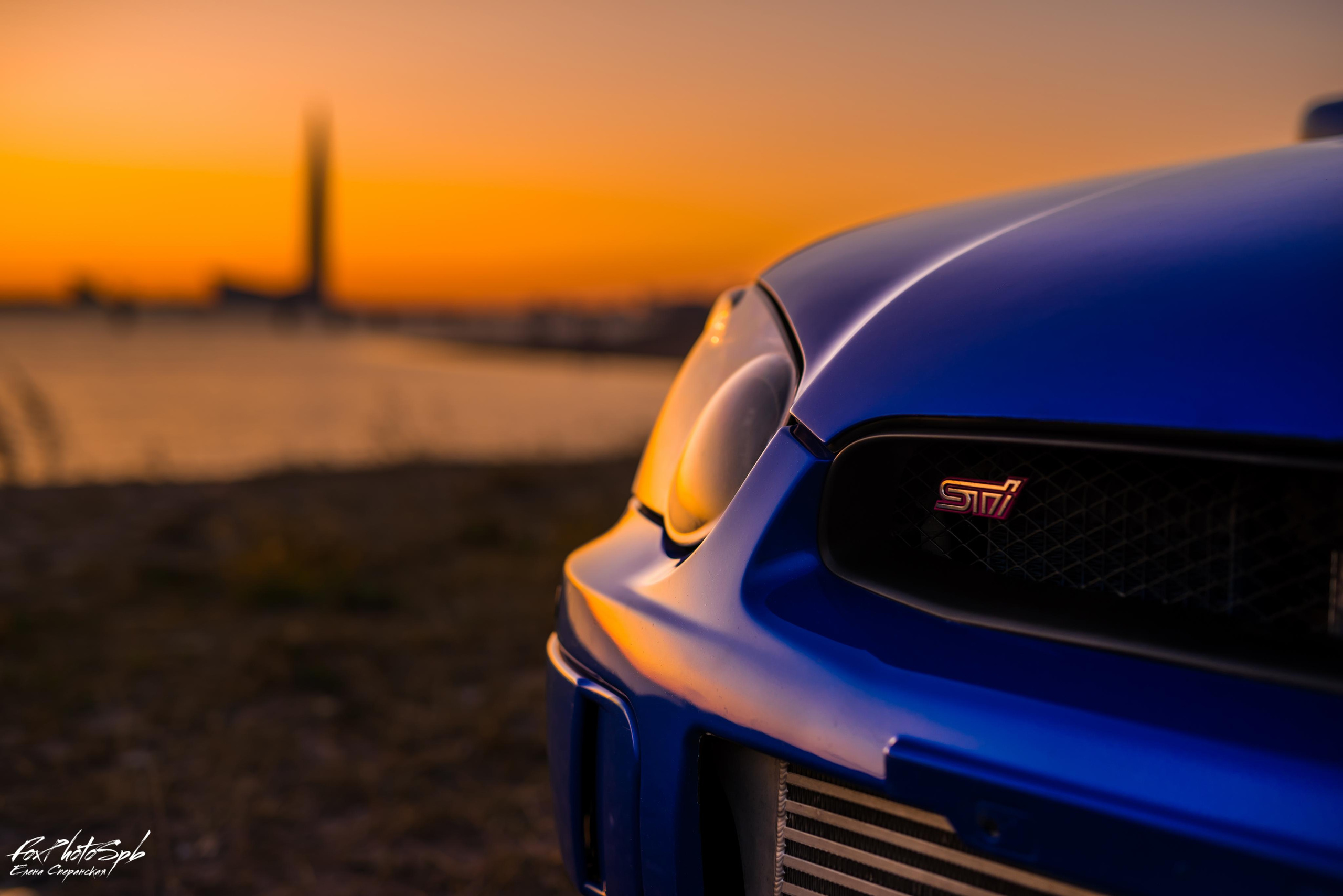 Тина и subaru. Фотограф в Санкт-Петербурге и Ленинградской области