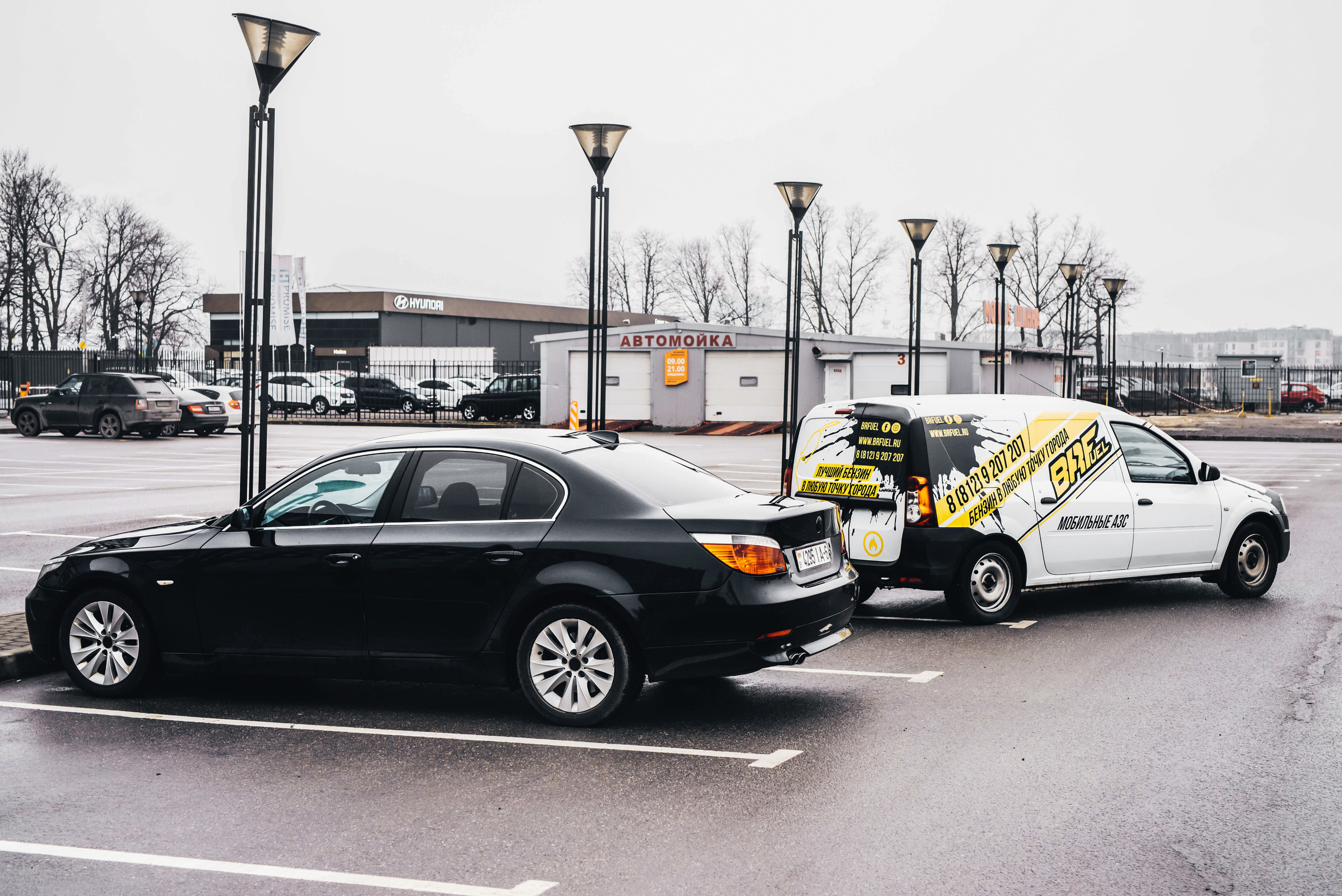 BR Fuel. Мобильные АЗС. Фотограф в Санкт-Петербурге и Ленинградской области