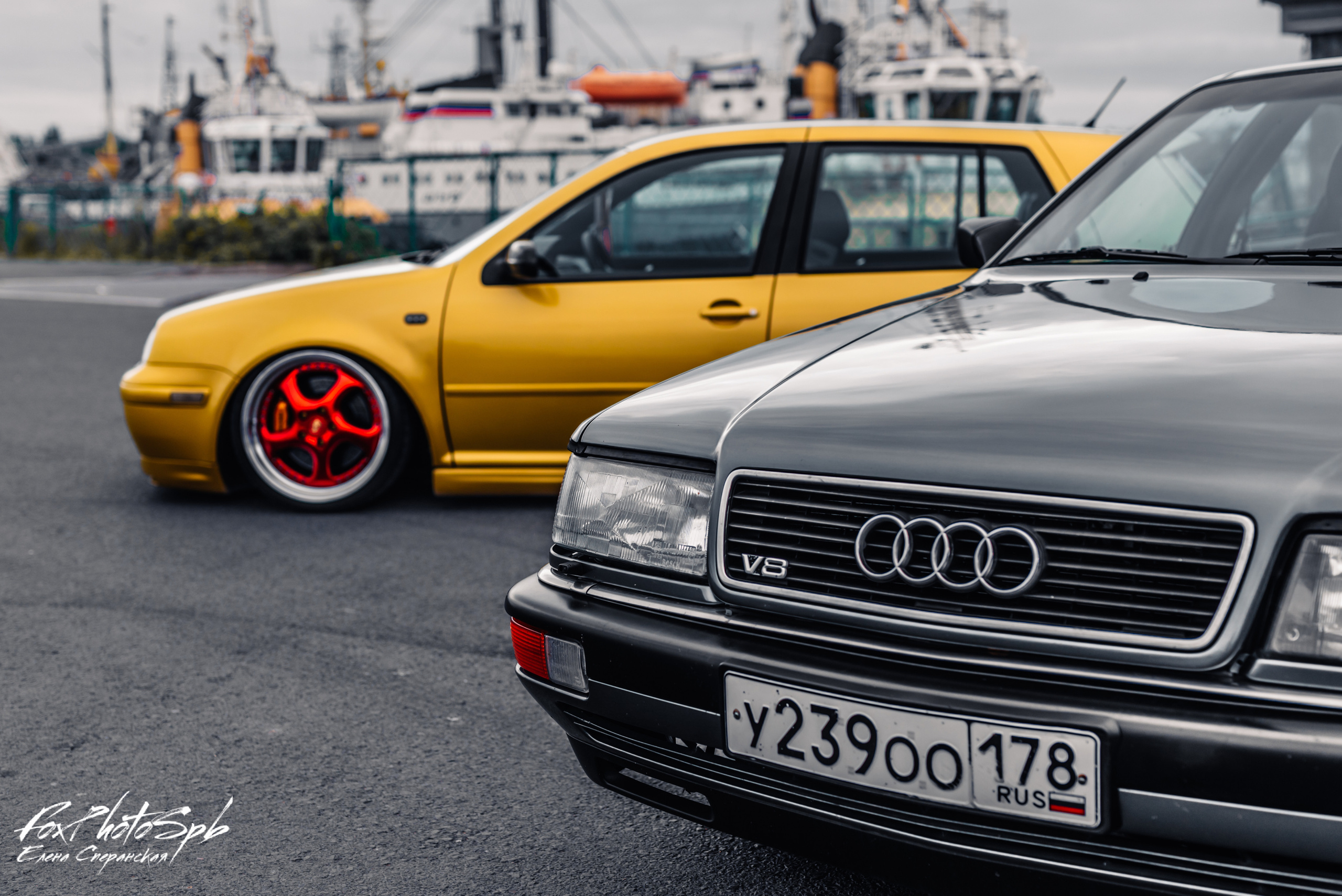 Volkswagen Golf Lemonade. Фотограф в Санкт-Петербурге и Ленинградской области