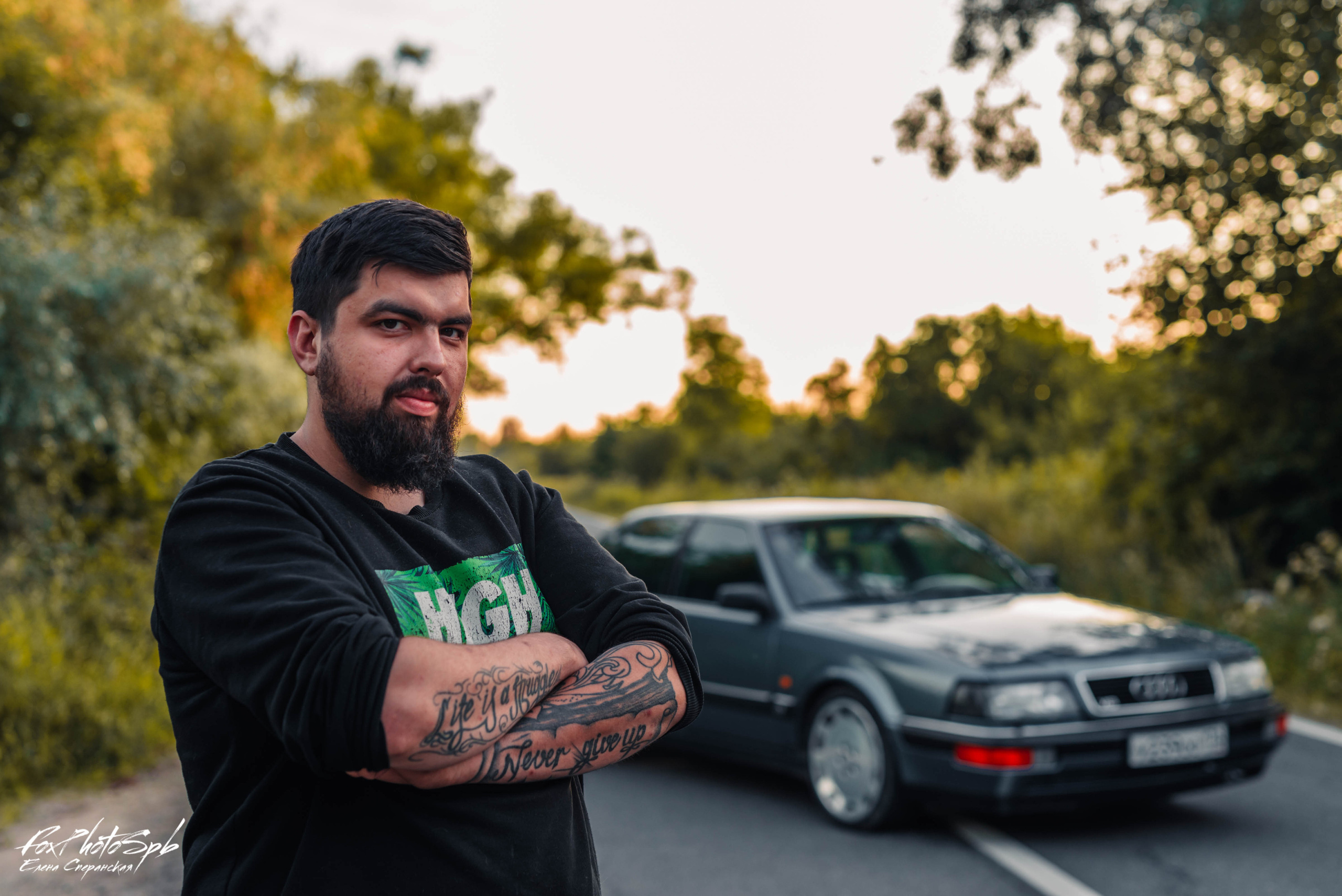 Audi V8. Фотограф в Санкт-Петербурге и Ленинградской области