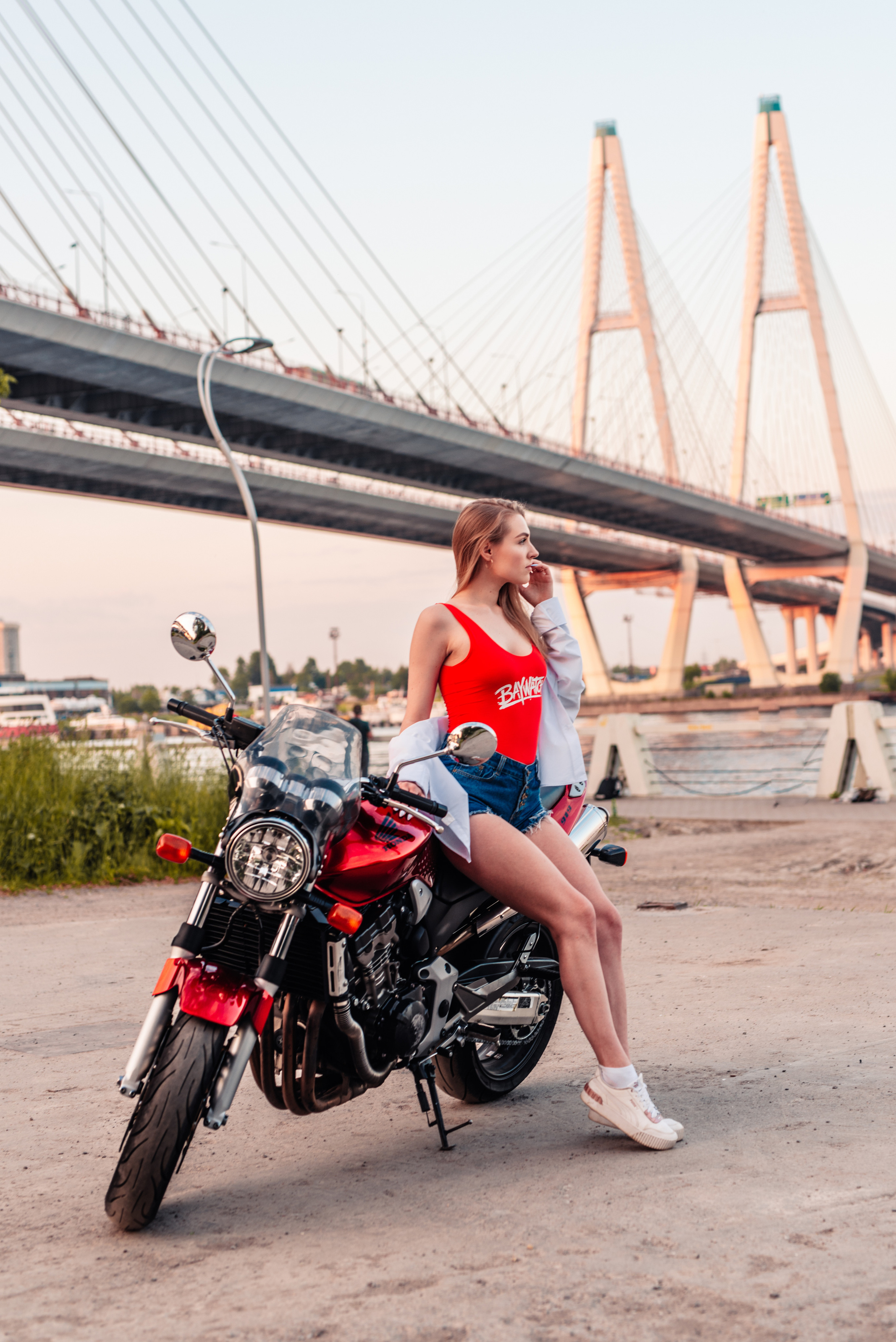 Светлана и HONDA. Фотограф в Санкт-Петербурге и Ленинградской области