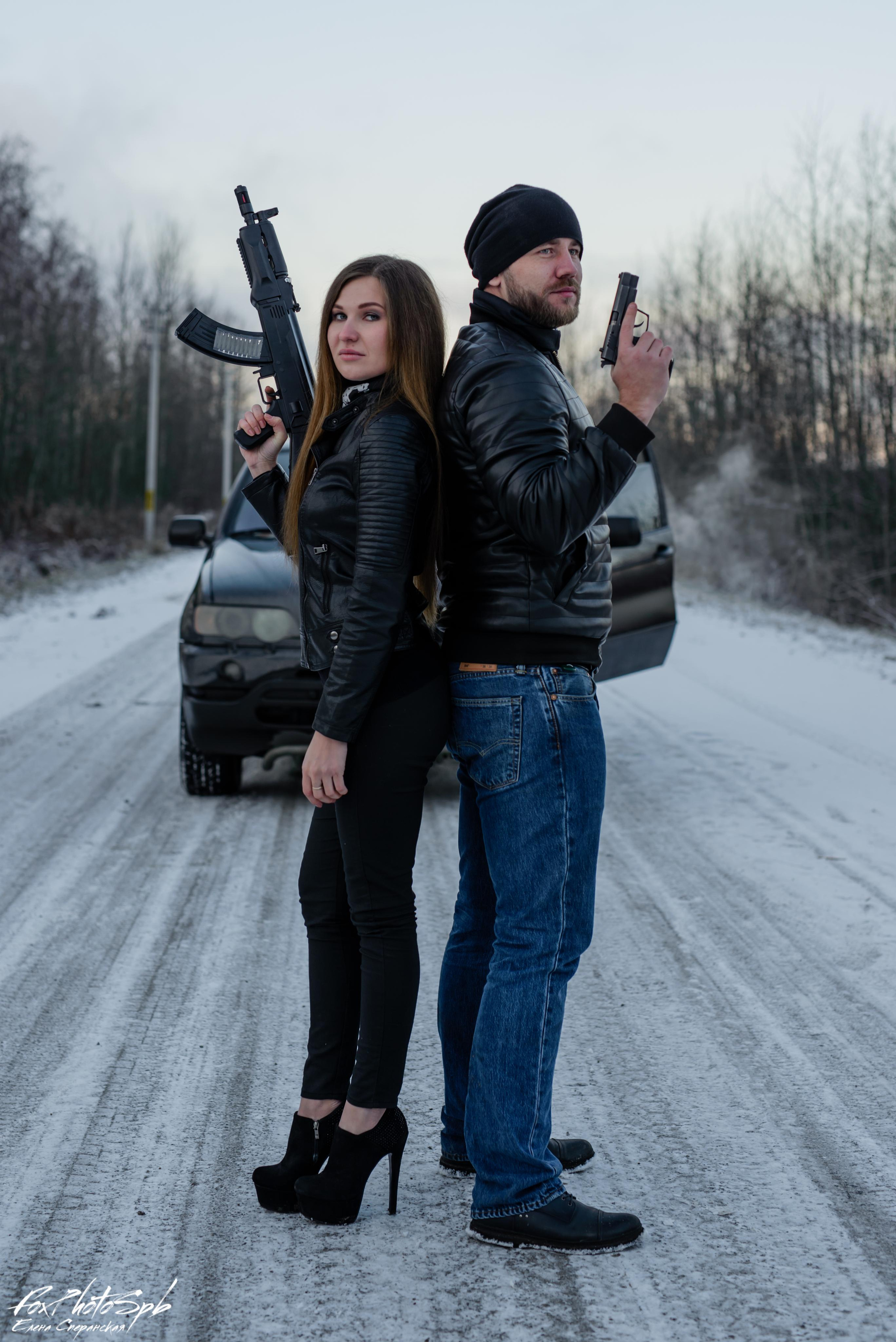 Бонни и Клайд. Фотограф в Санкт-Петербурге и Ленинградской области