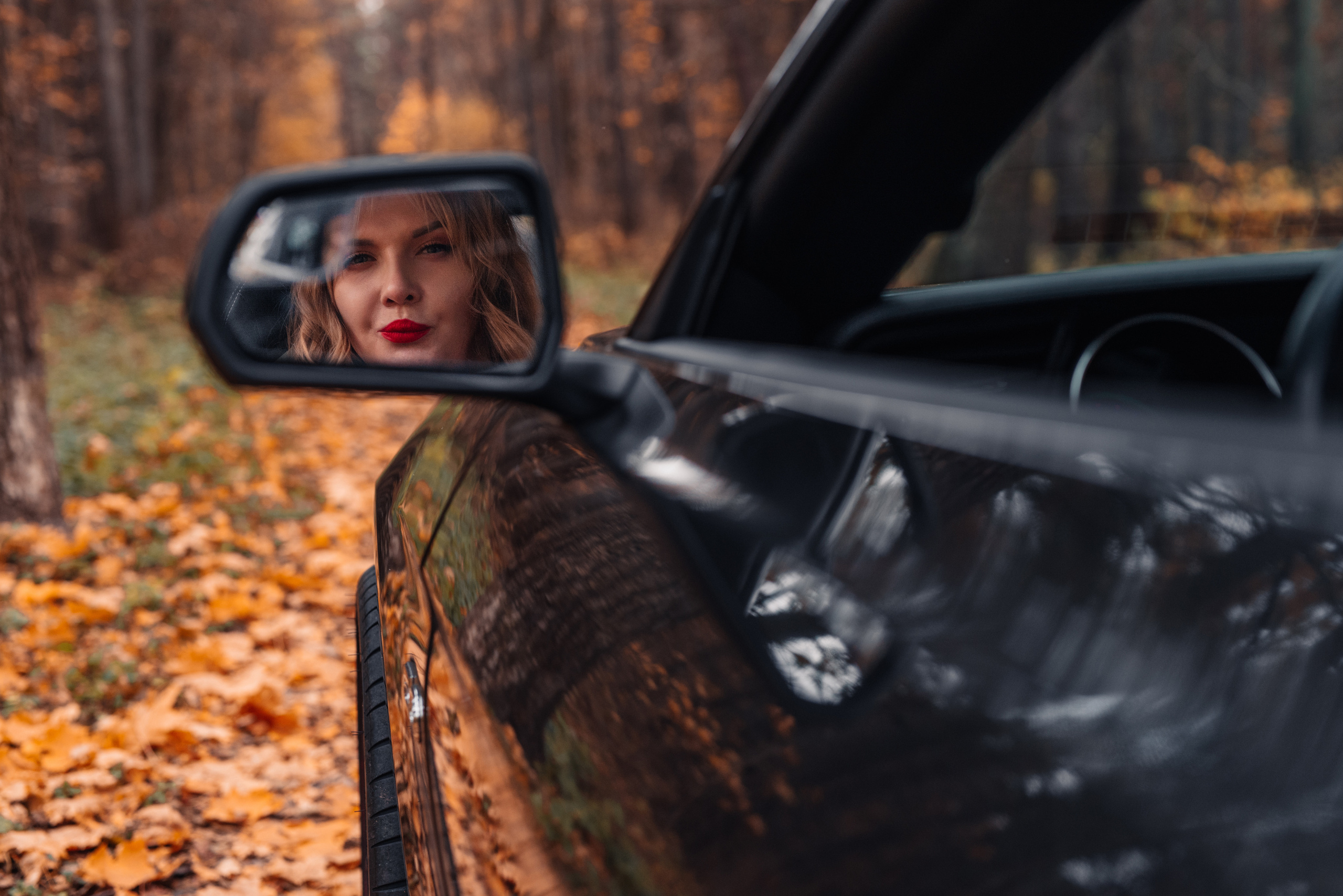 Дарья и Mustang. Фотограф в Санкт-Петербурге и Ленинградской области