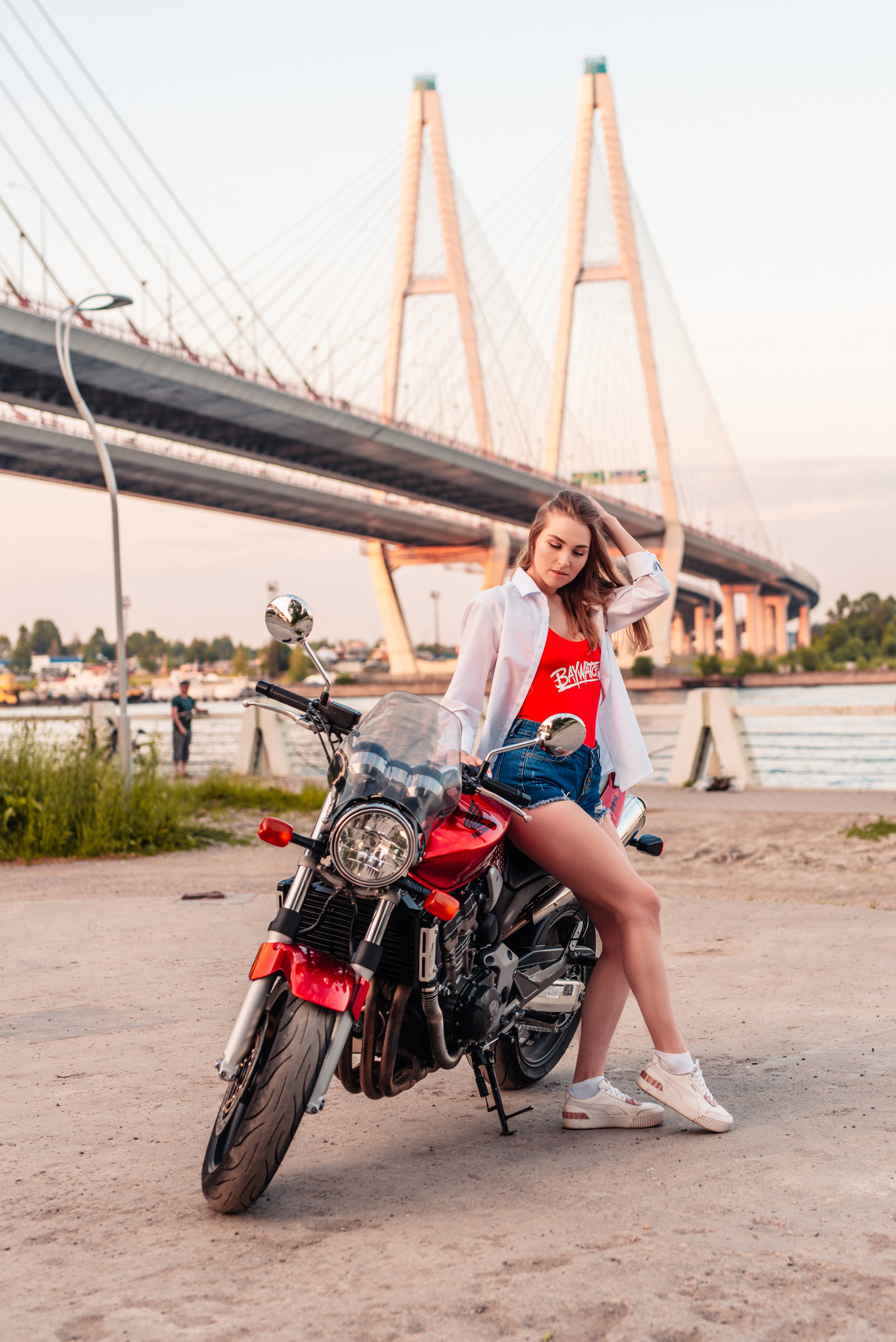 Светлана и HONDA. Фотограф в Санкт-Петербурге и Ленинградской области