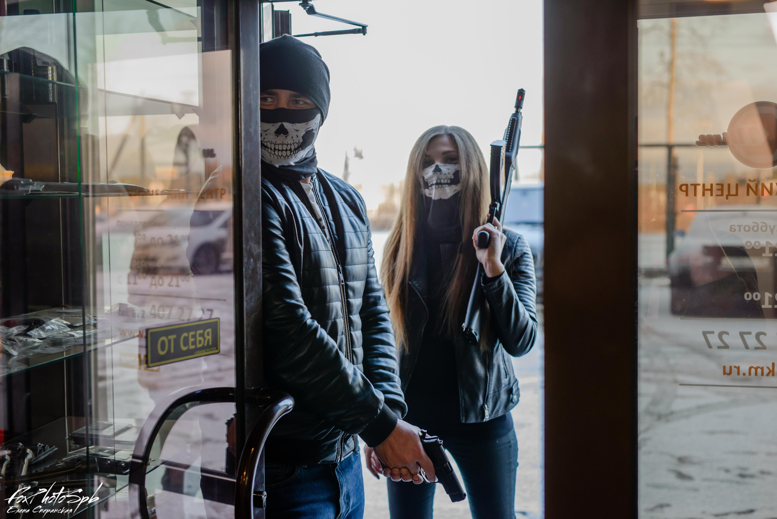 Бонни и Клайд. Фотограф в Санкт-Петербурге и Ленинградской области