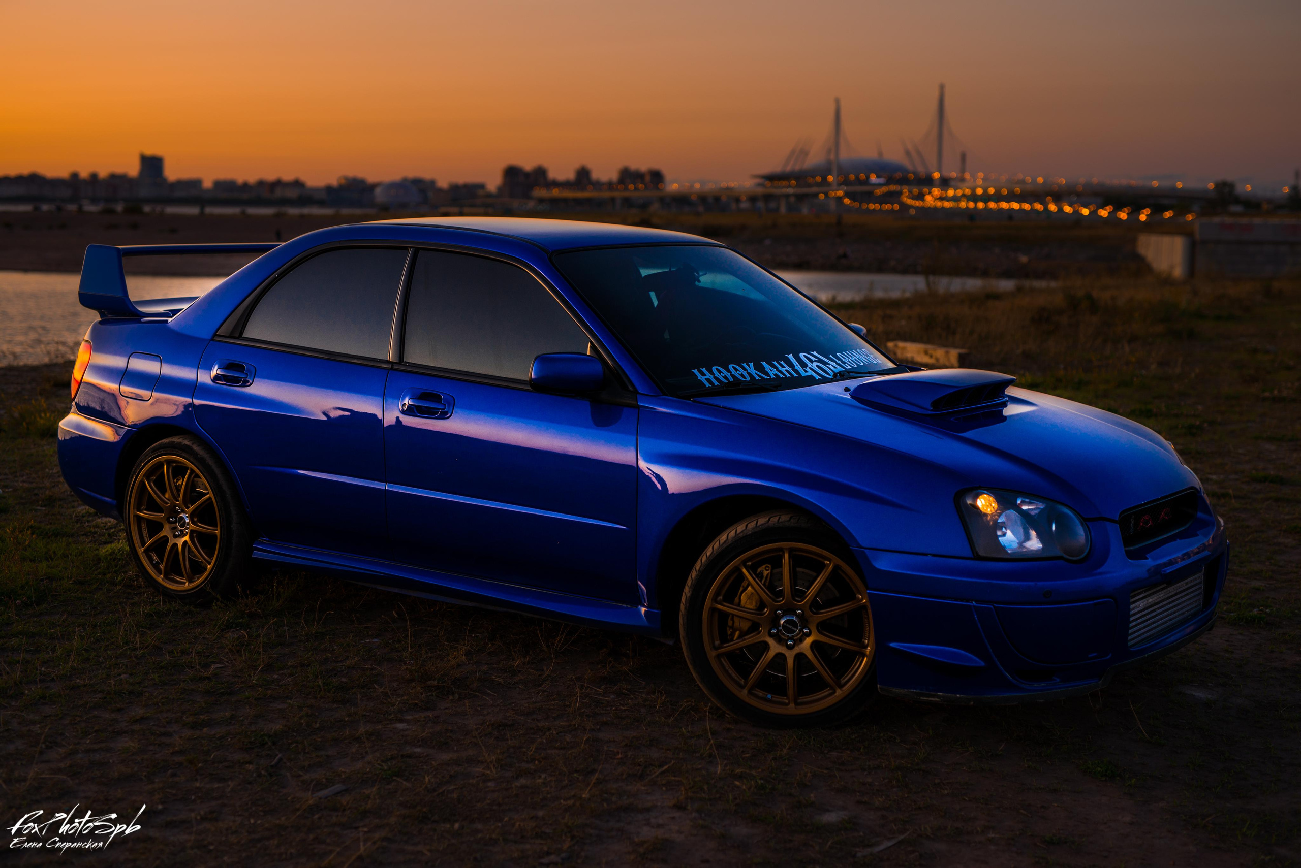 Тина и subaru. Фотограф в Санкт-Петербурге и Ленинградской области