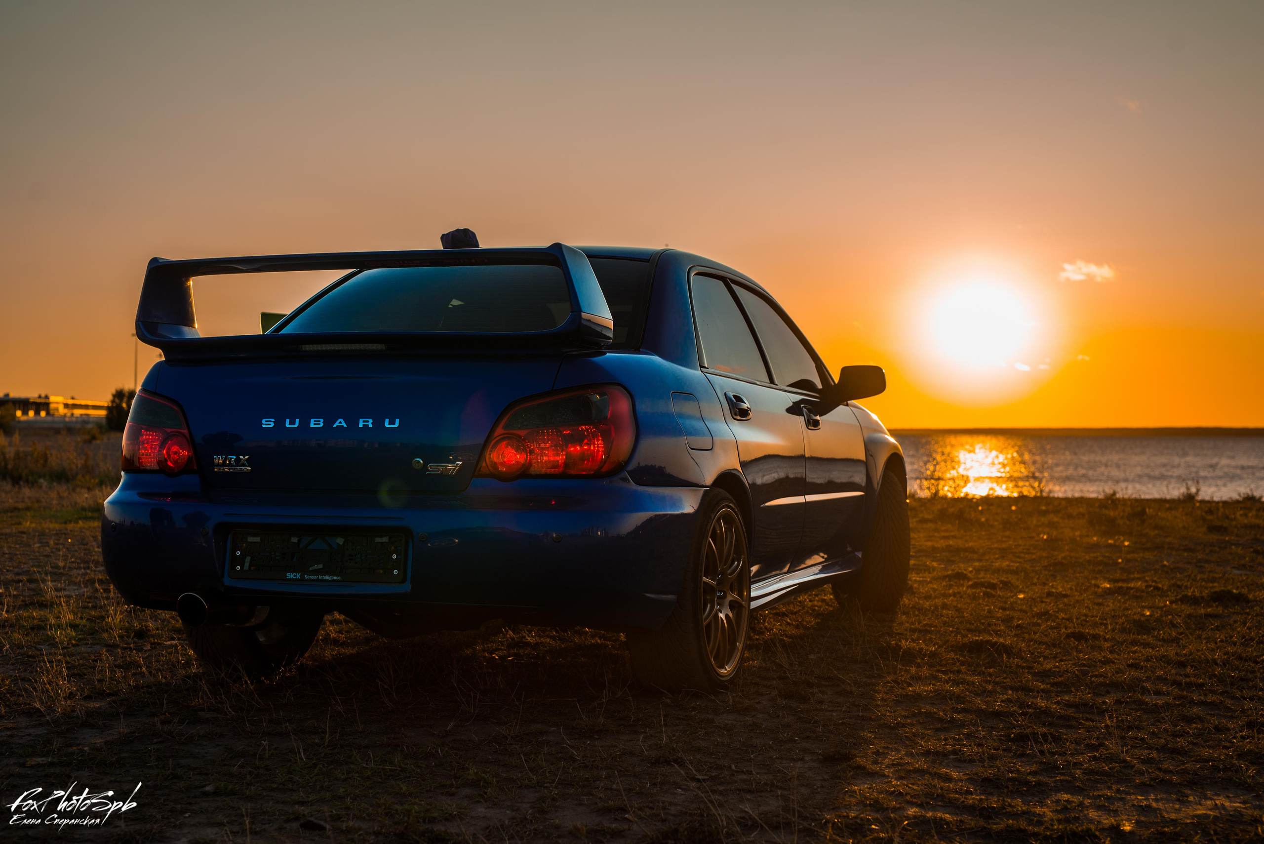 Тина и subaru. Фотограф в Санкт-Петербурге и Ленинградской области