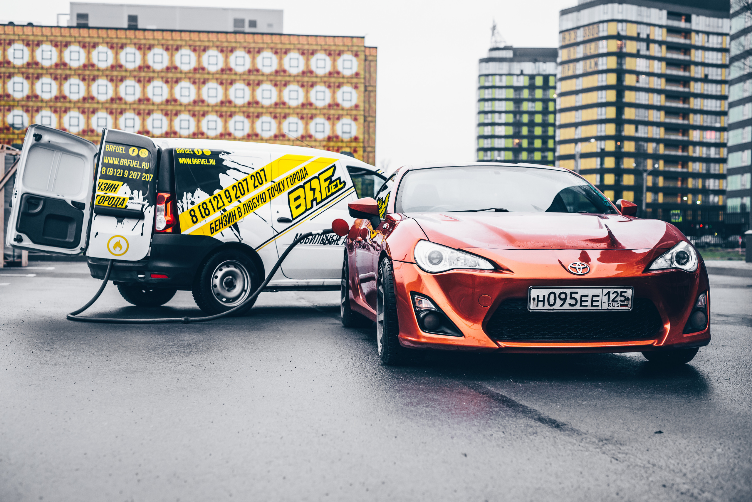 BR Fuel. Мобильные АЗС. Фотограф в Санкт-Петербурге и Ленинградской области