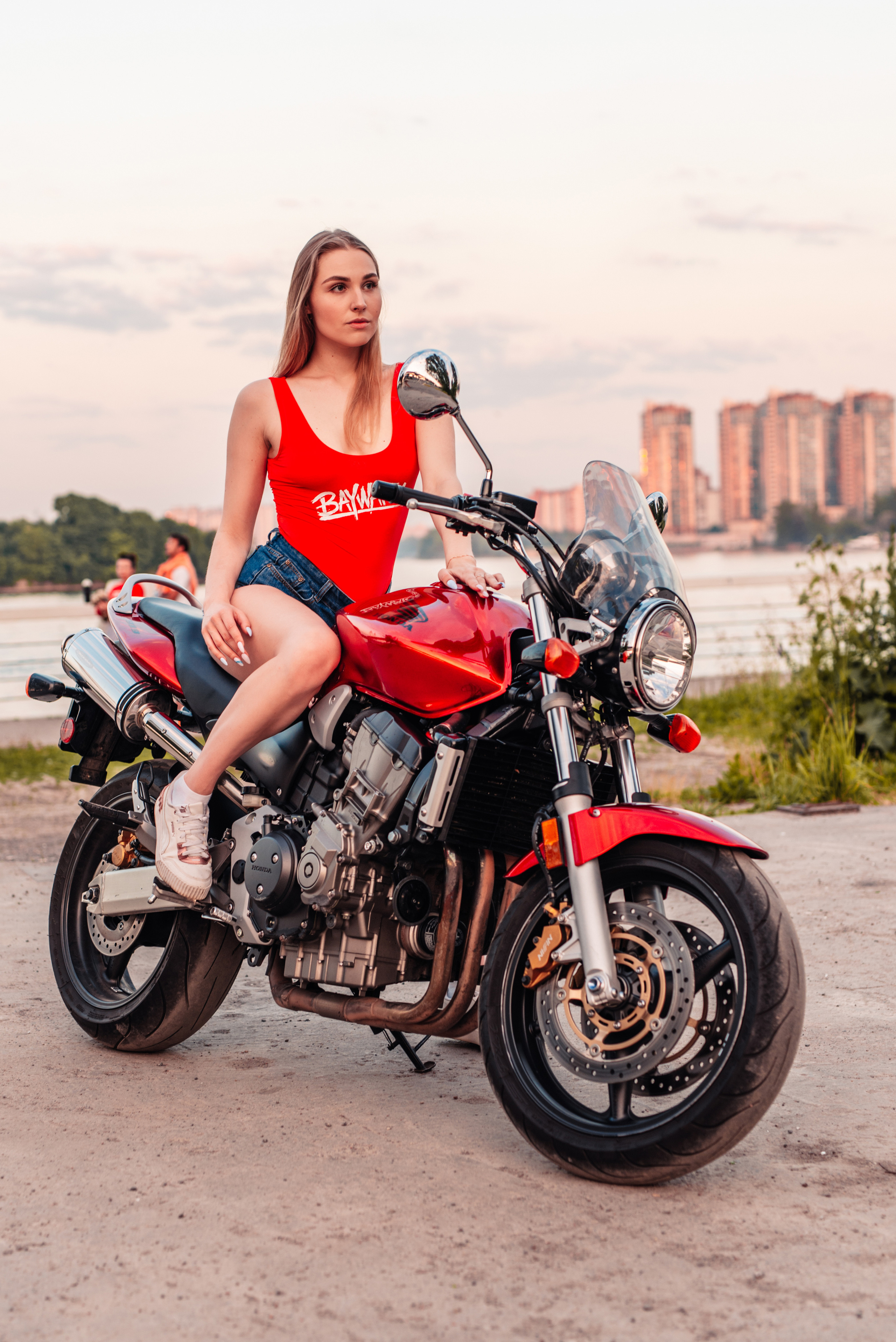 Светлана и HONDA. Фотограф в Санкт-Петербурге и Ленинградской области