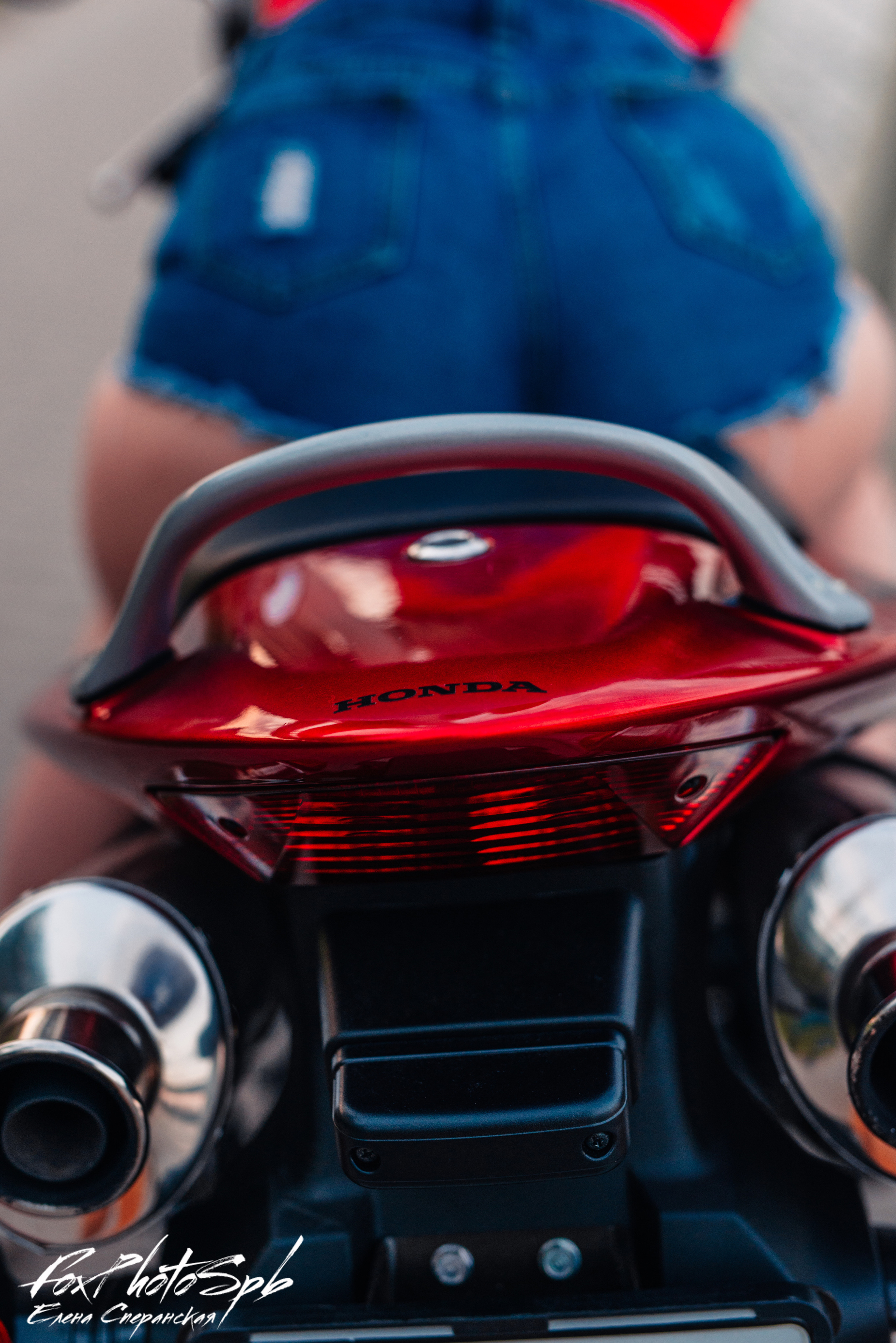 Светлана и HONDA. Фотограф в Санкт-Петербурге и Ленинградской области