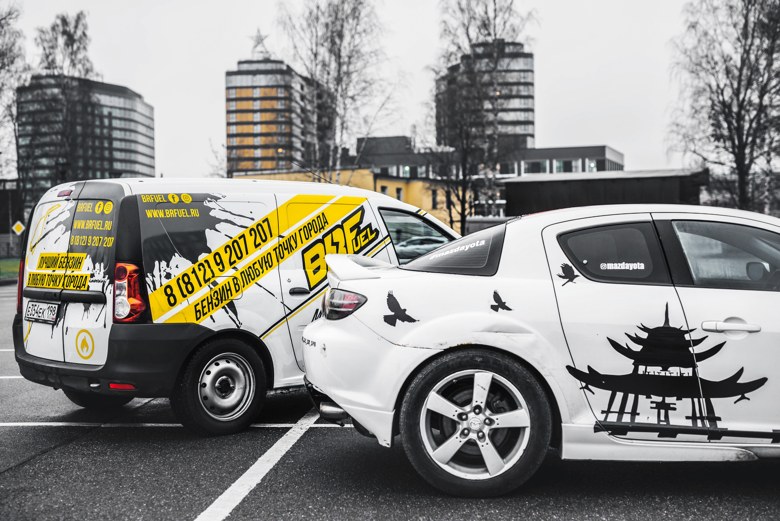 BR Fuel. Мобильные АЗС. Фотограф в Санкт-Петербурге и Ленинградской области
