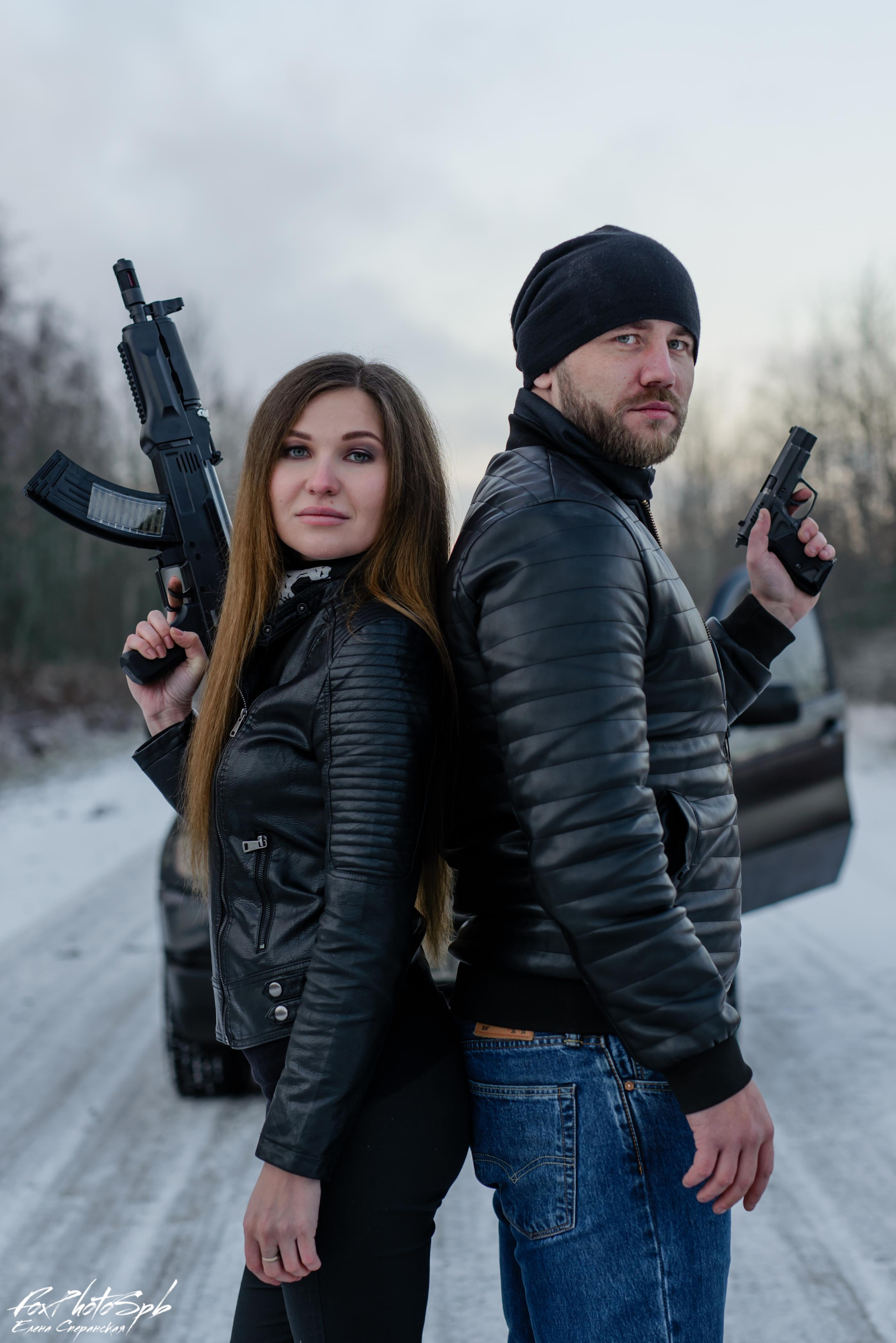 Бонни и Клайд. Фотограф в Санкт-Петербурге и Ленинградской области