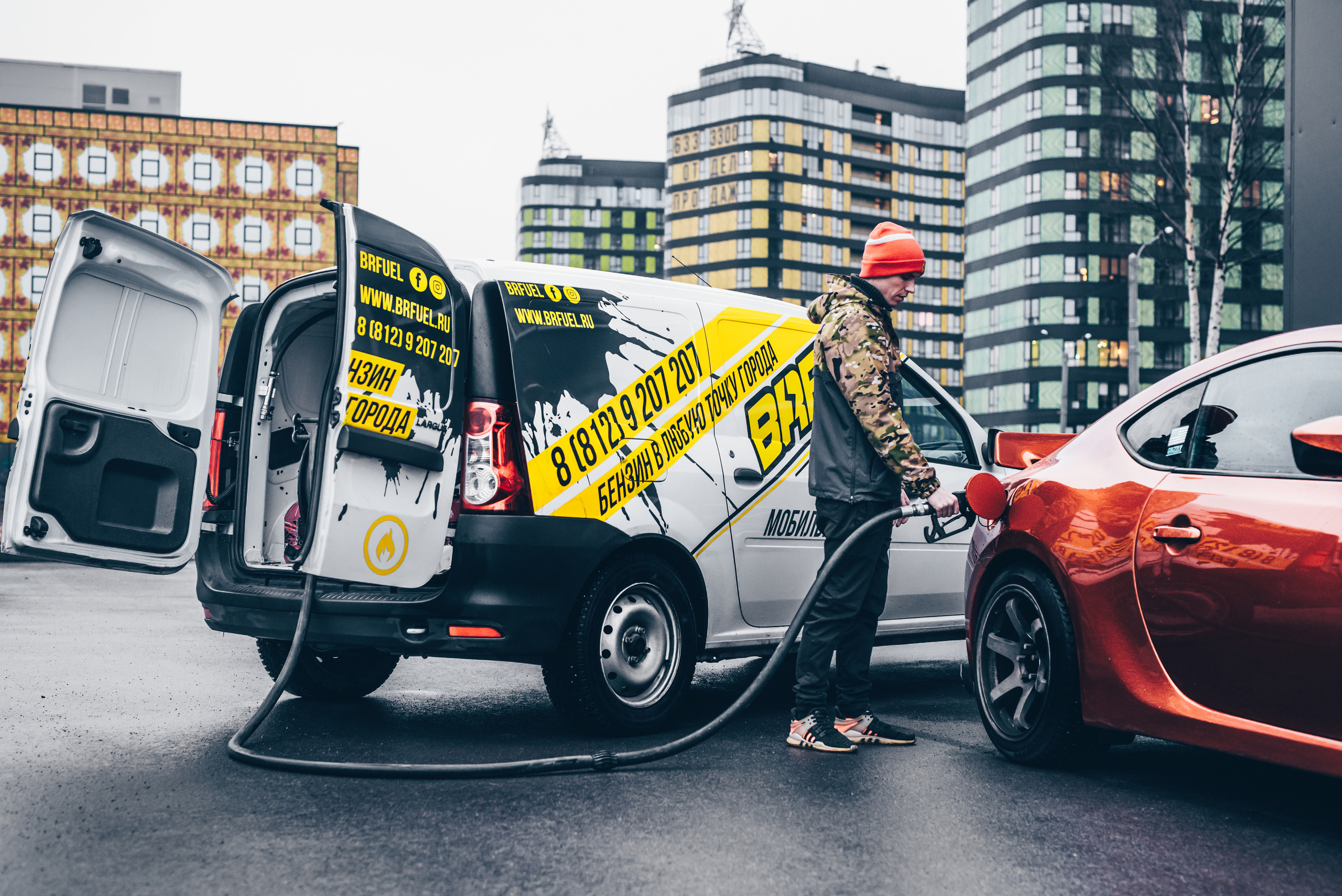 BR Fuel. Мобильные АЗС. Фотограф в Санкт-Петербурге и Ленинградской области