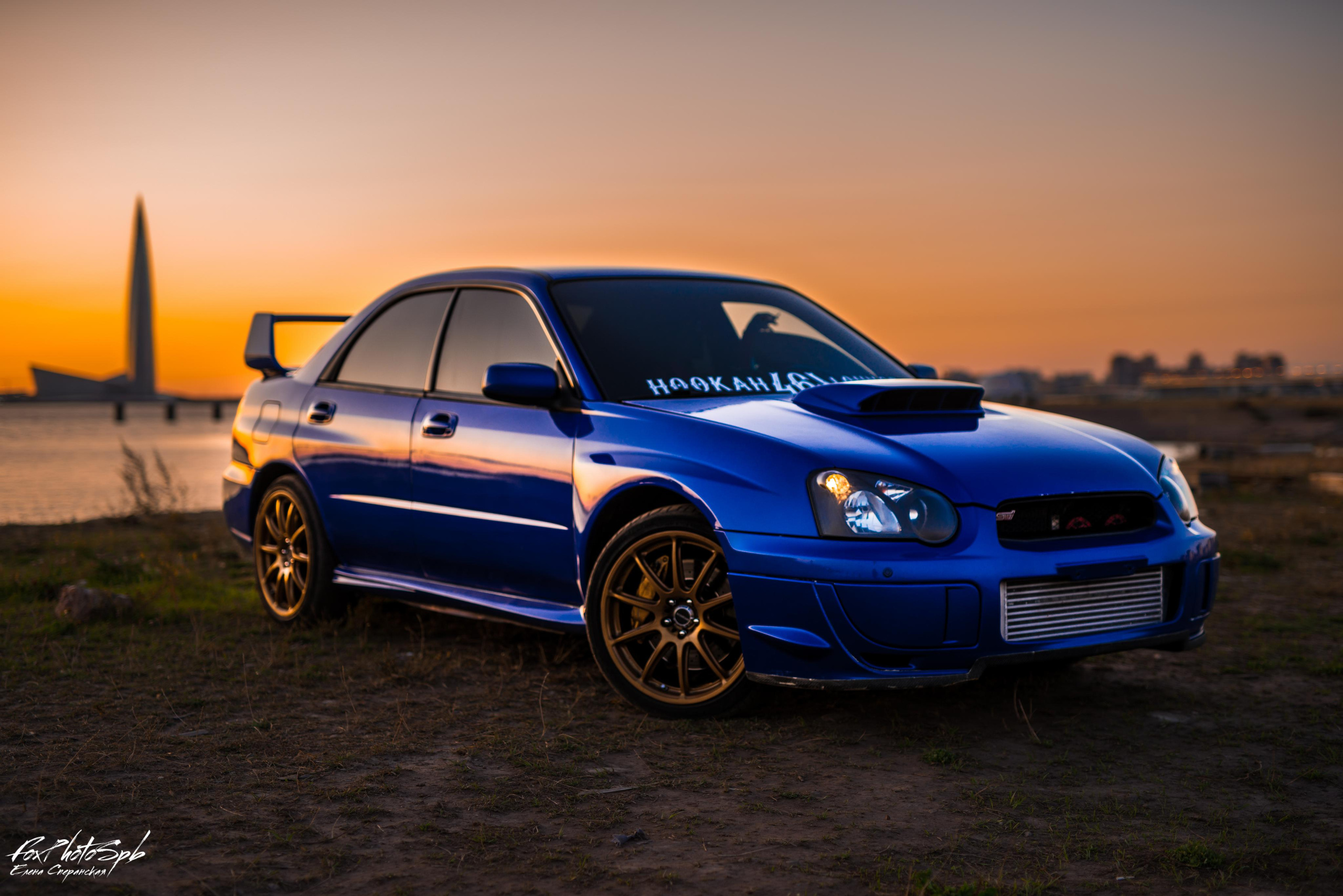 Тина и subaru. Фотограф в Санкт-Петербурге и Ленинградской области