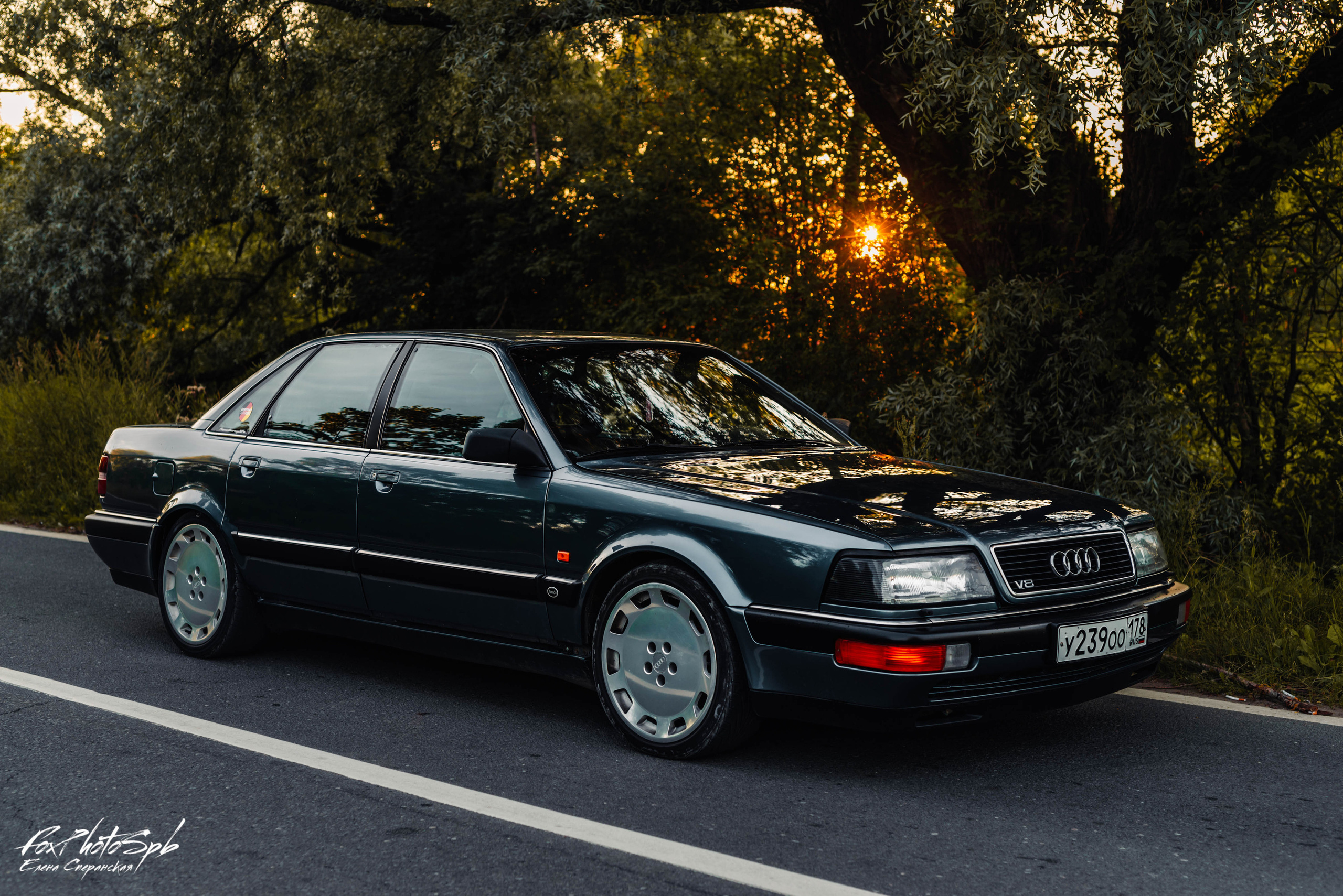 Audi V8. Фотограф в Санкт-Петербурге и Ленинградской области