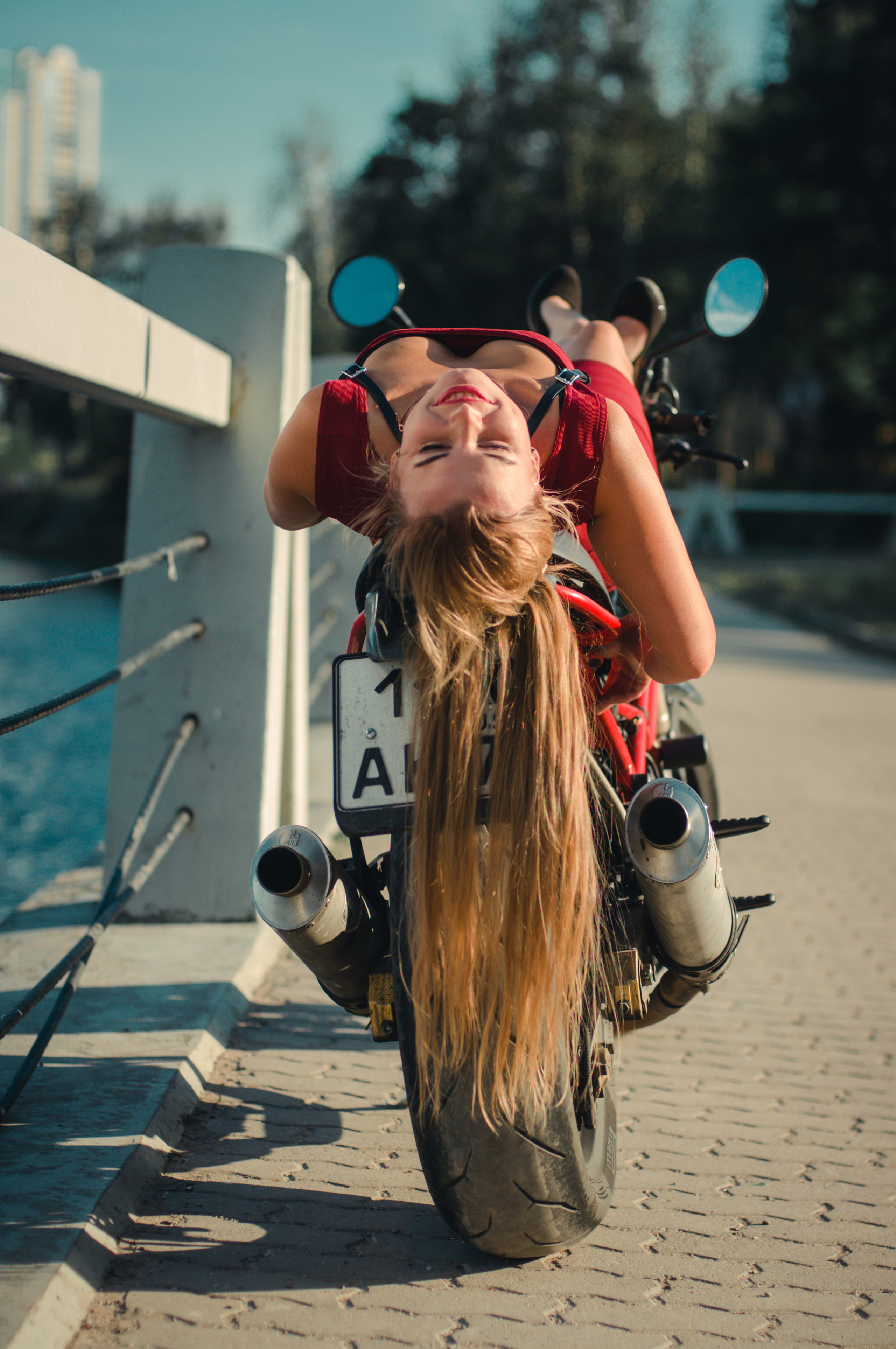 Дарья. Вантовый мост. Фотограф в Санкт-Петербурге и Ленинградской области