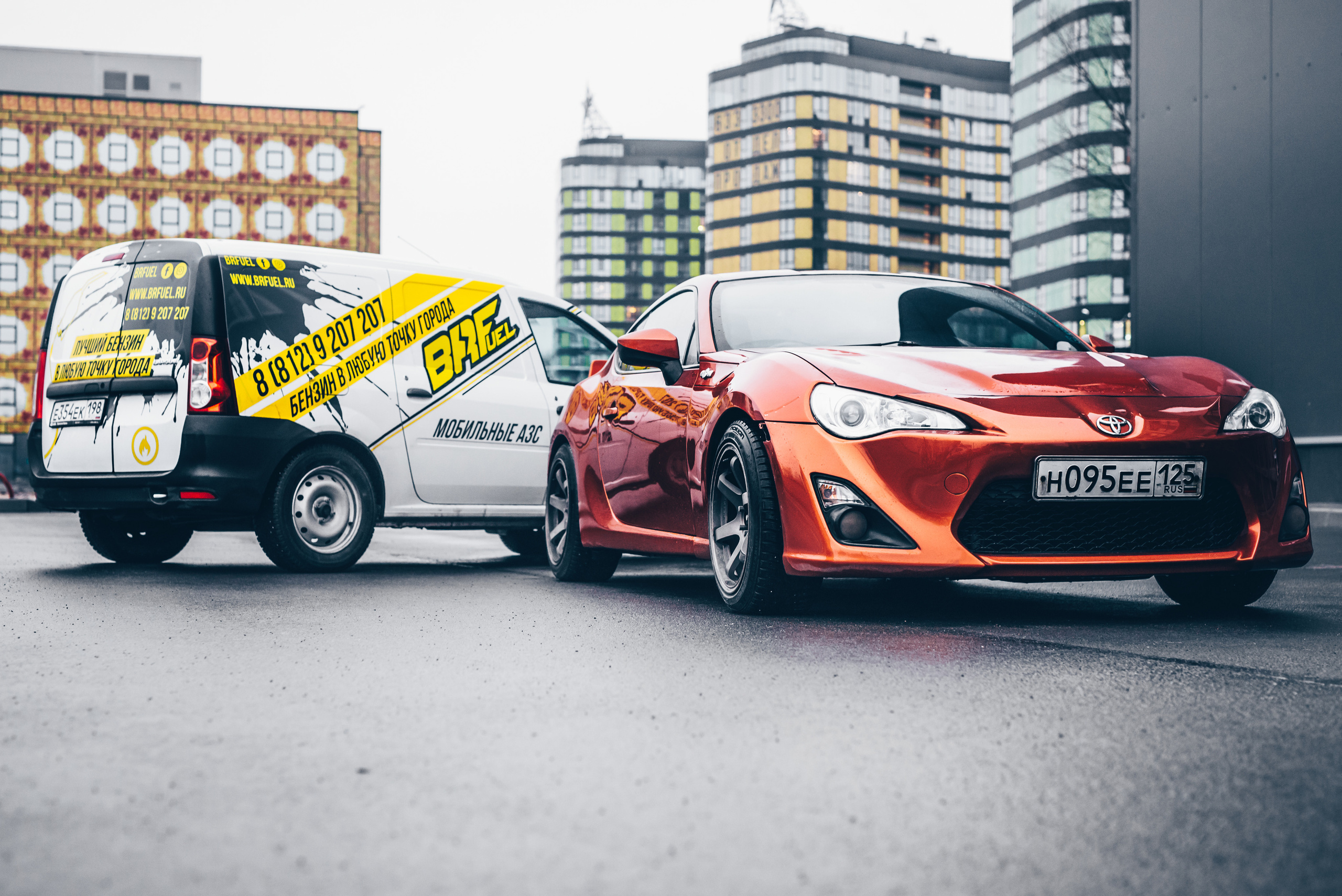 BR Fuel. Мобильные АЗС. Фотограф в Санкт-Петербурге и Ленинградской области