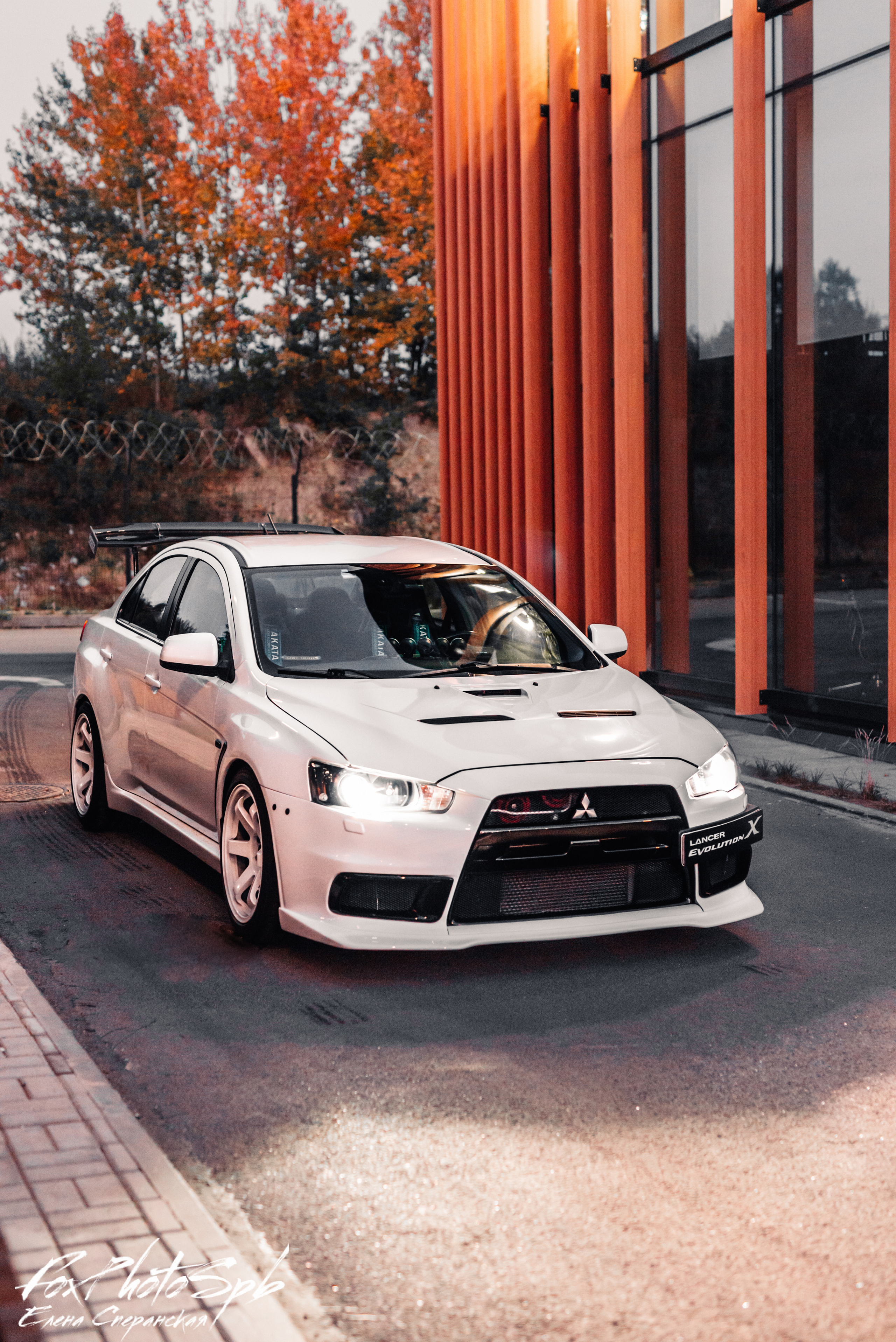 Mitsubishi Lancer Evolution X. Фотограф в Санкт-Петербурге и Ленинградской области