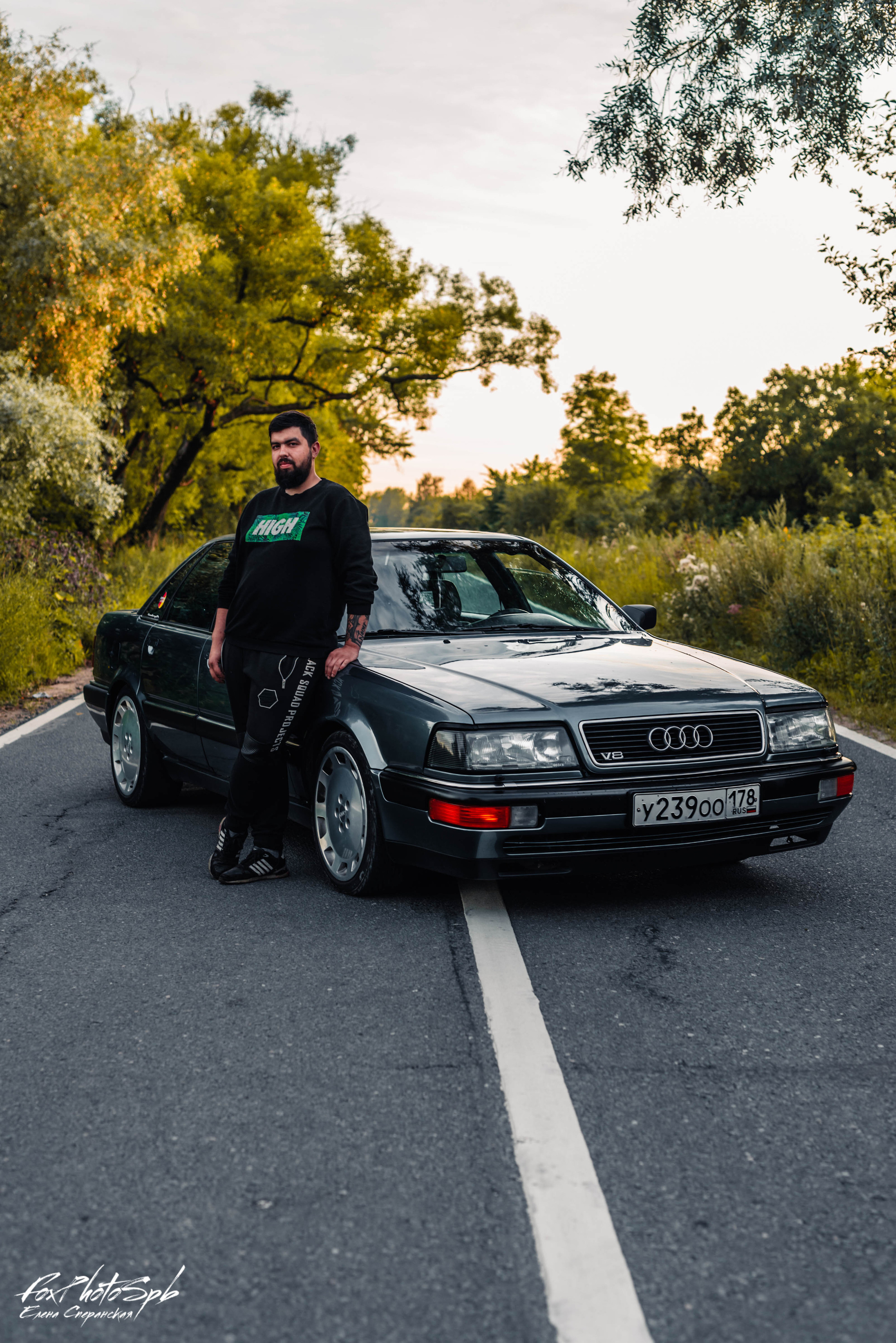 Audi V8. Фотограф в Санкт-Петербурге и Ленинградской области