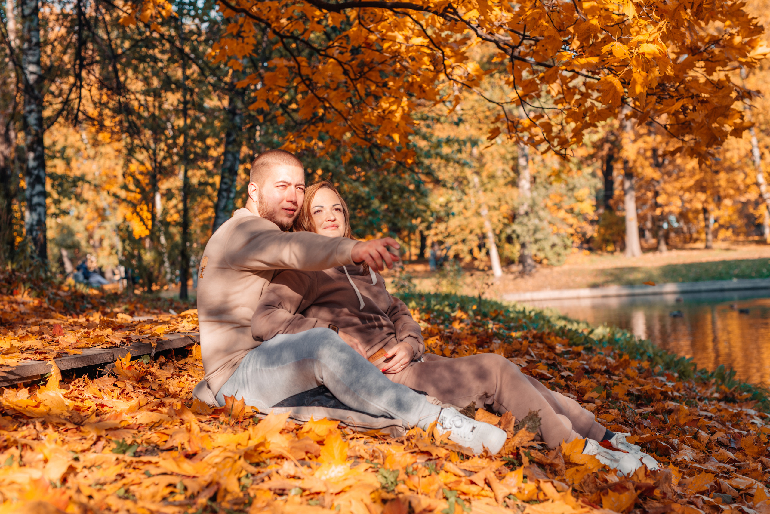 Осенний парк. Фотограф в Санкт-Петербурге и Ленинградской области